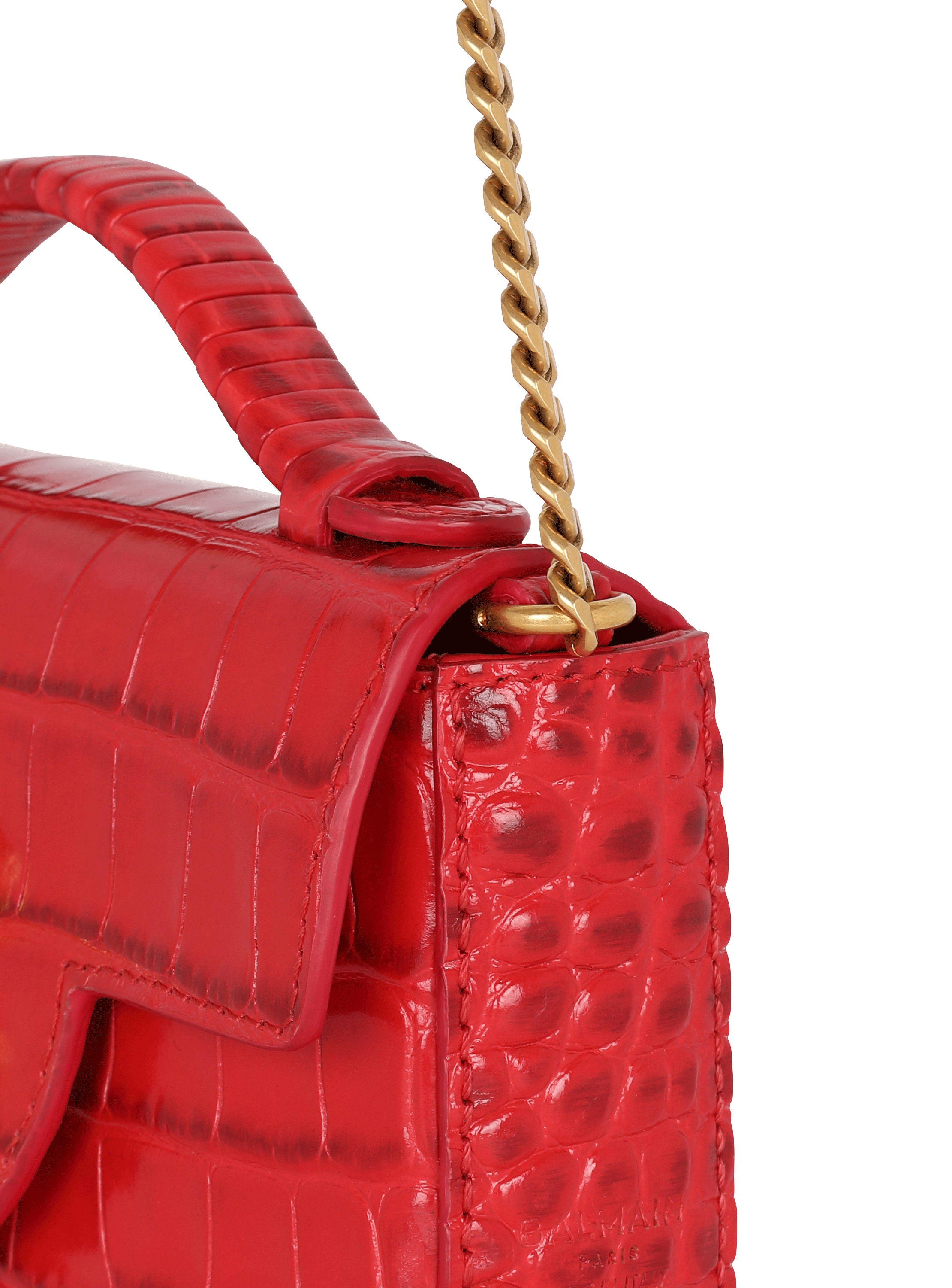 Women's Crocodile Embossed Mini Handbag