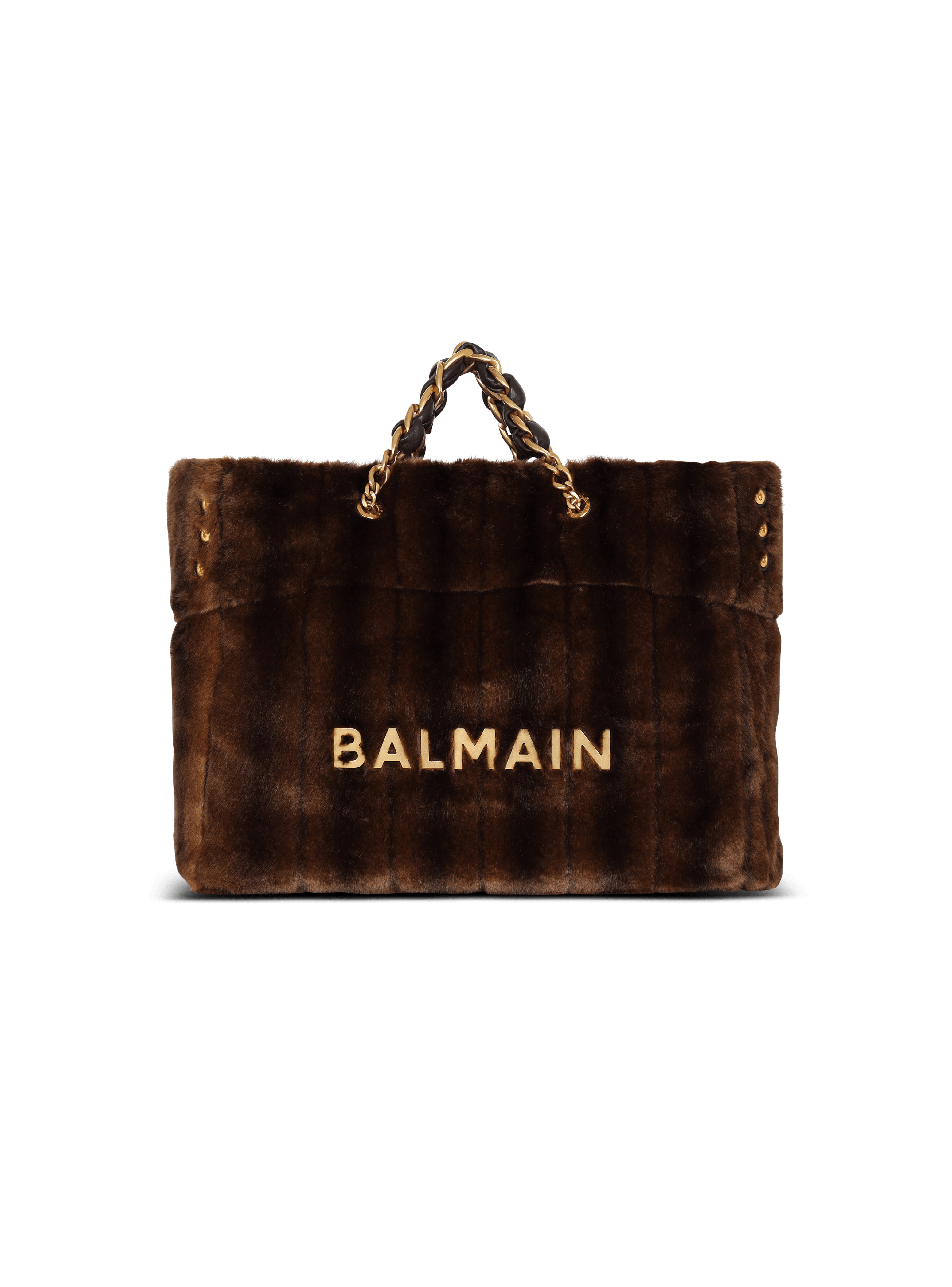 Borsa Shopper 1945 Soft in pelliccia sintetica