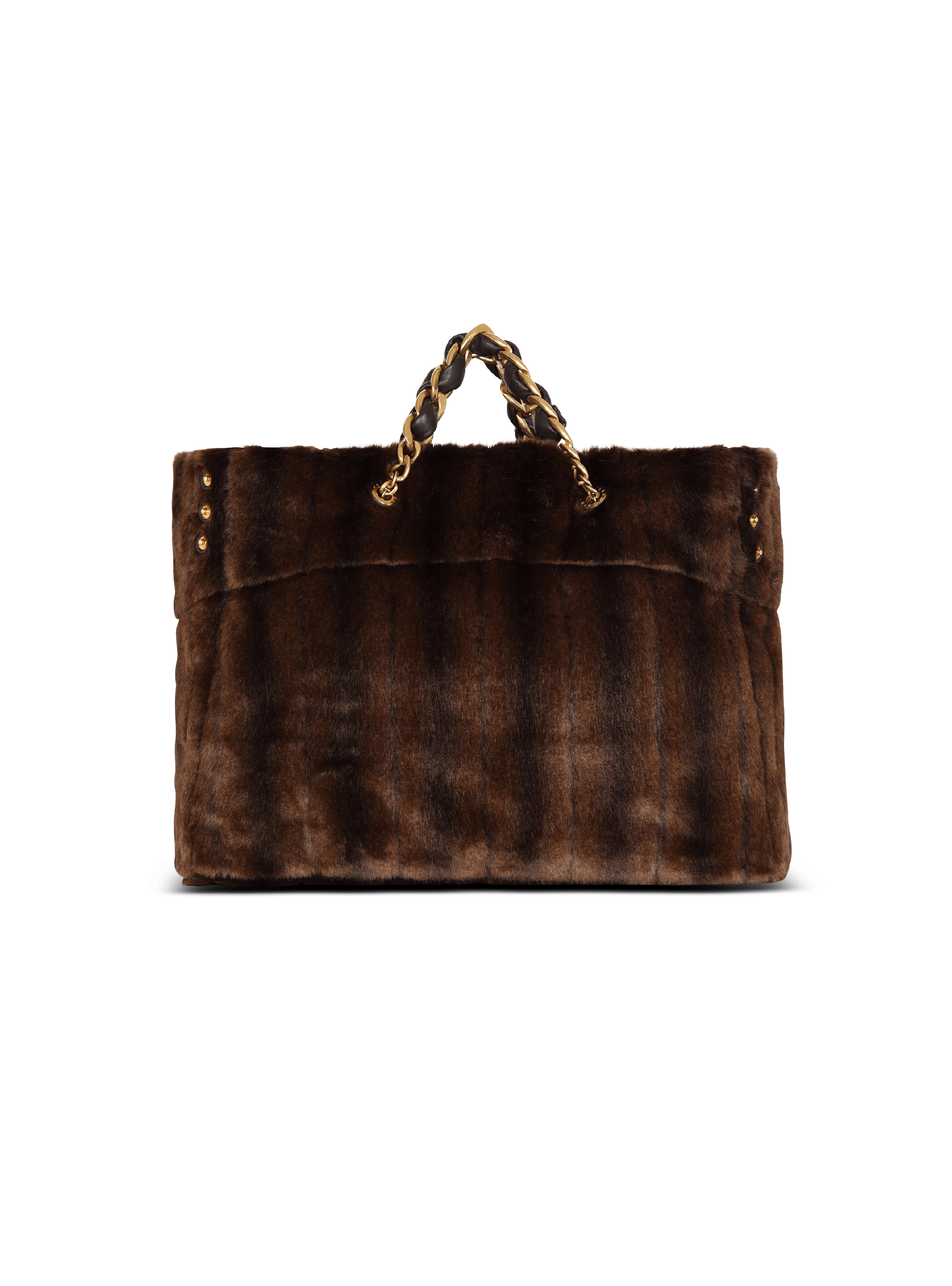 Faux Fur Tote Bag