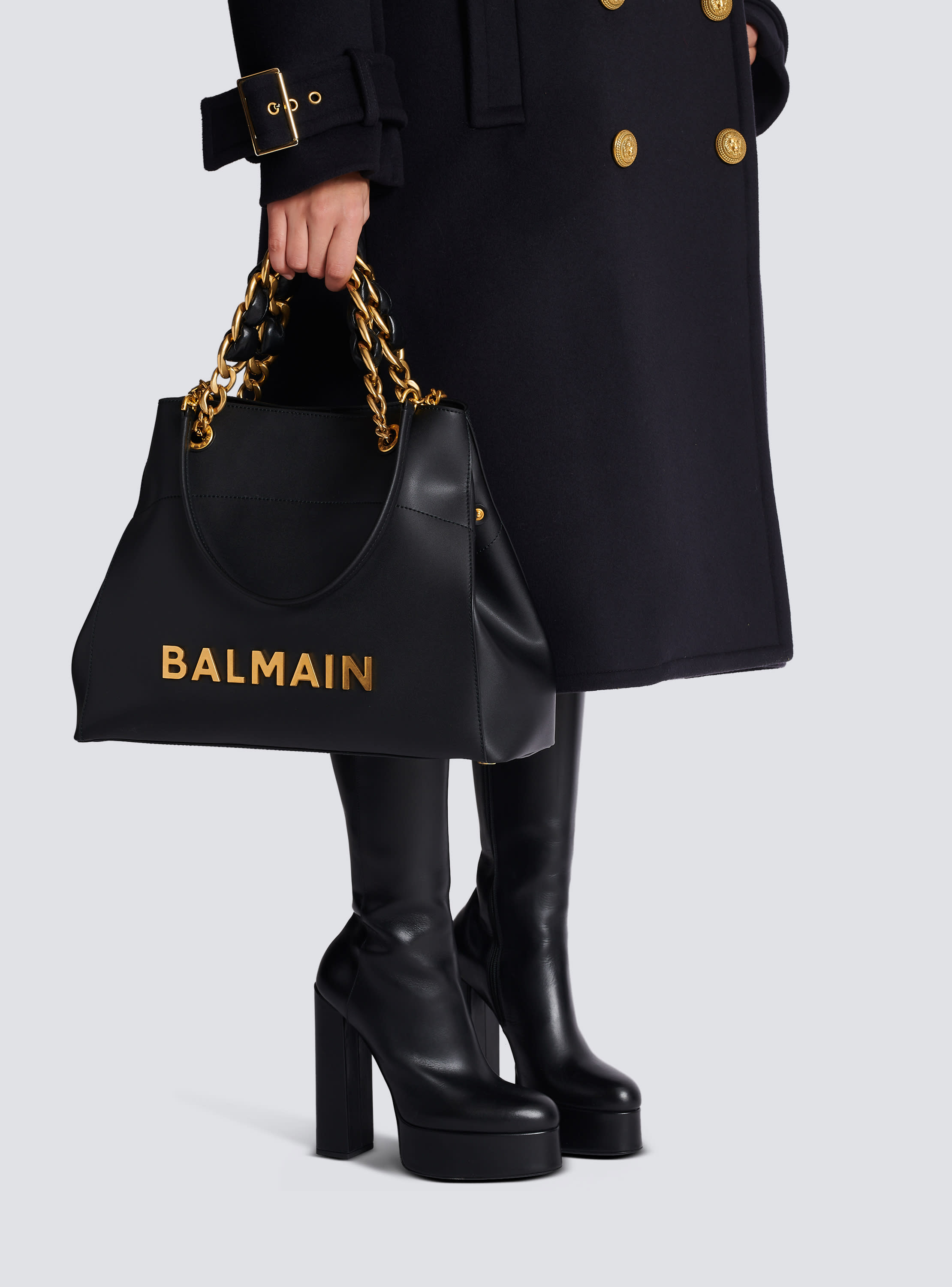 Balmain black purse new arrivals