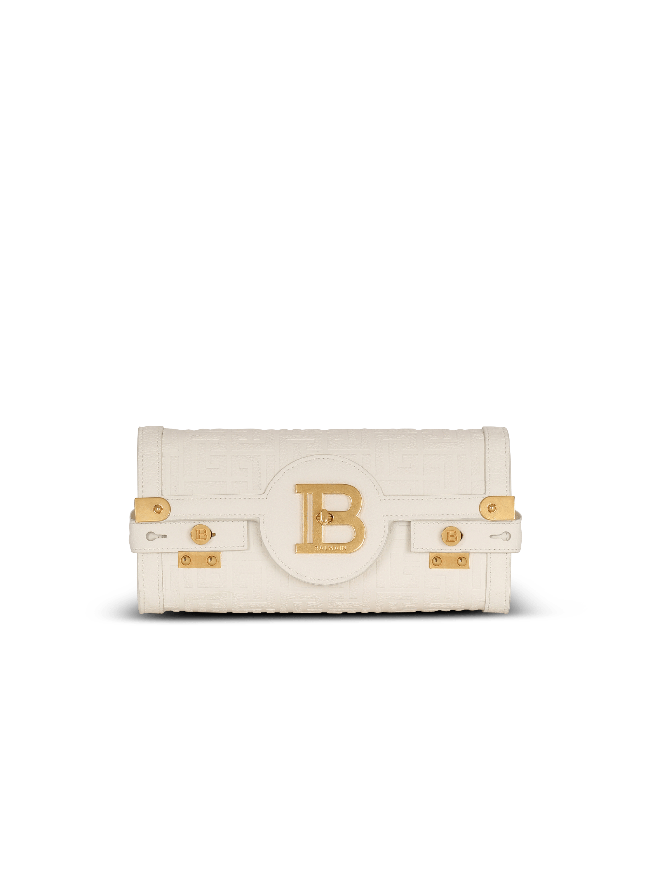 Pochette B-Buzz 23 in pelle granulata con monogramma