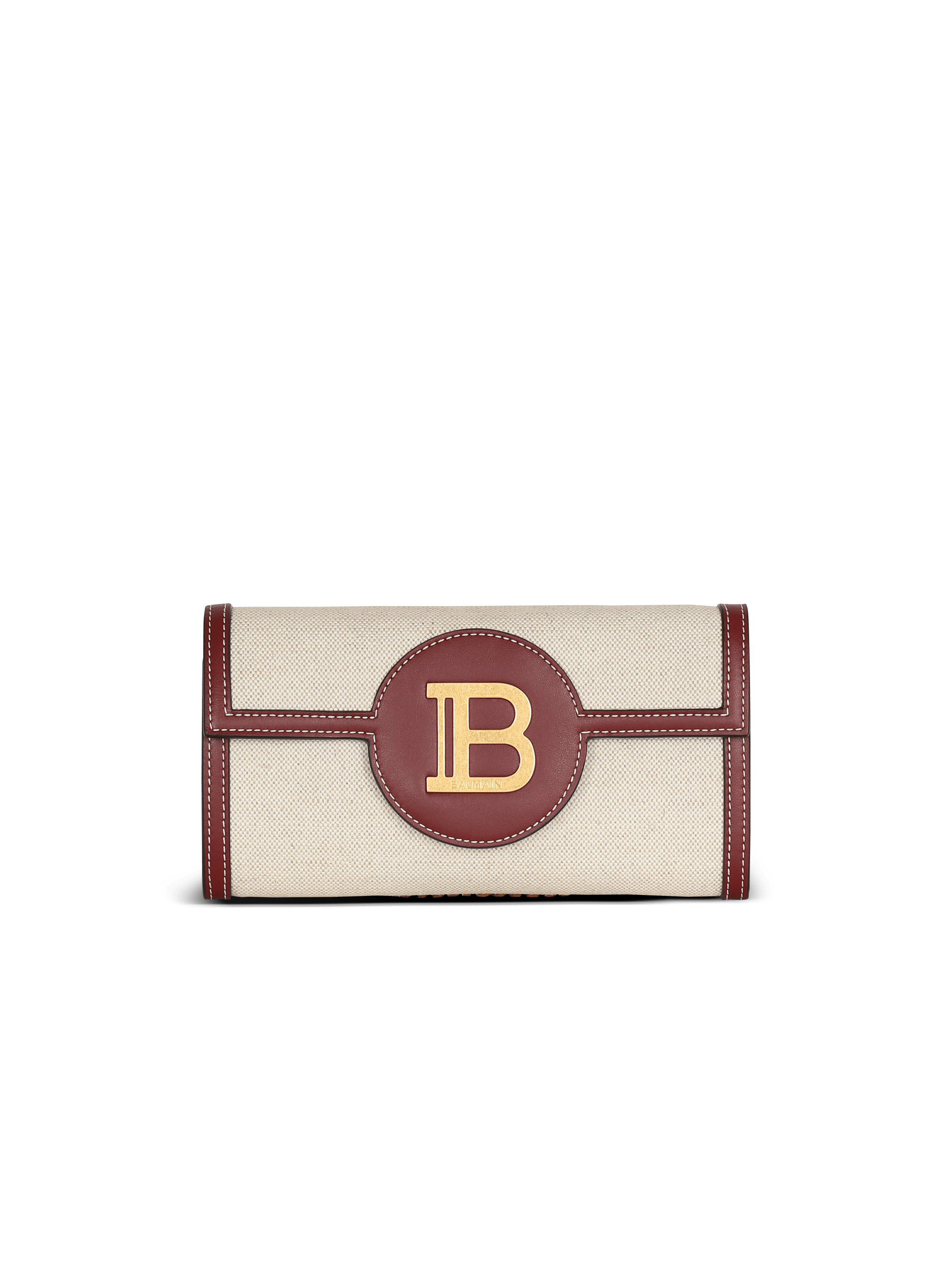 B-Buzz canvas and leather wallet