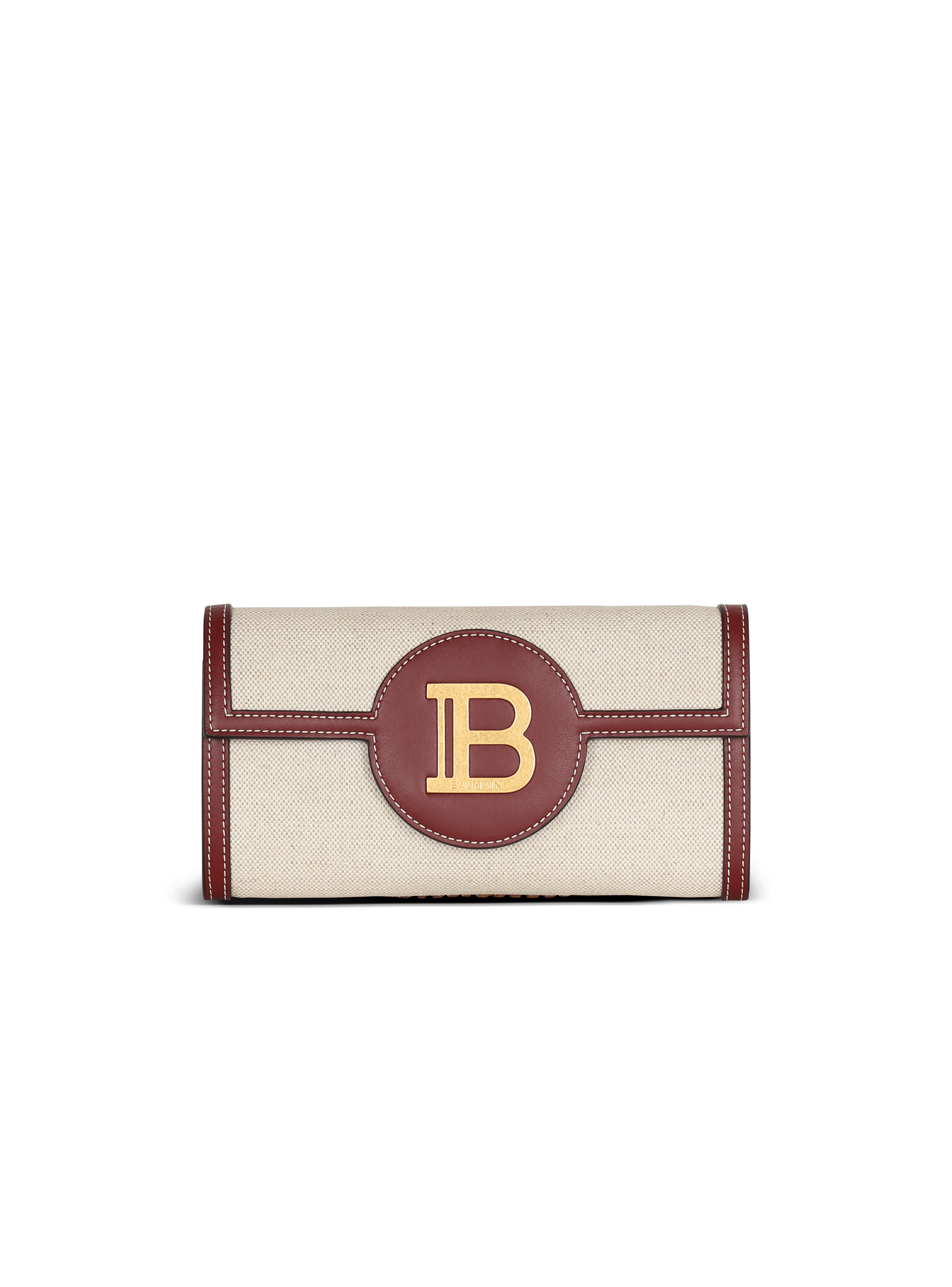 Brieftasche B-Buzz aus Canvas und Leder