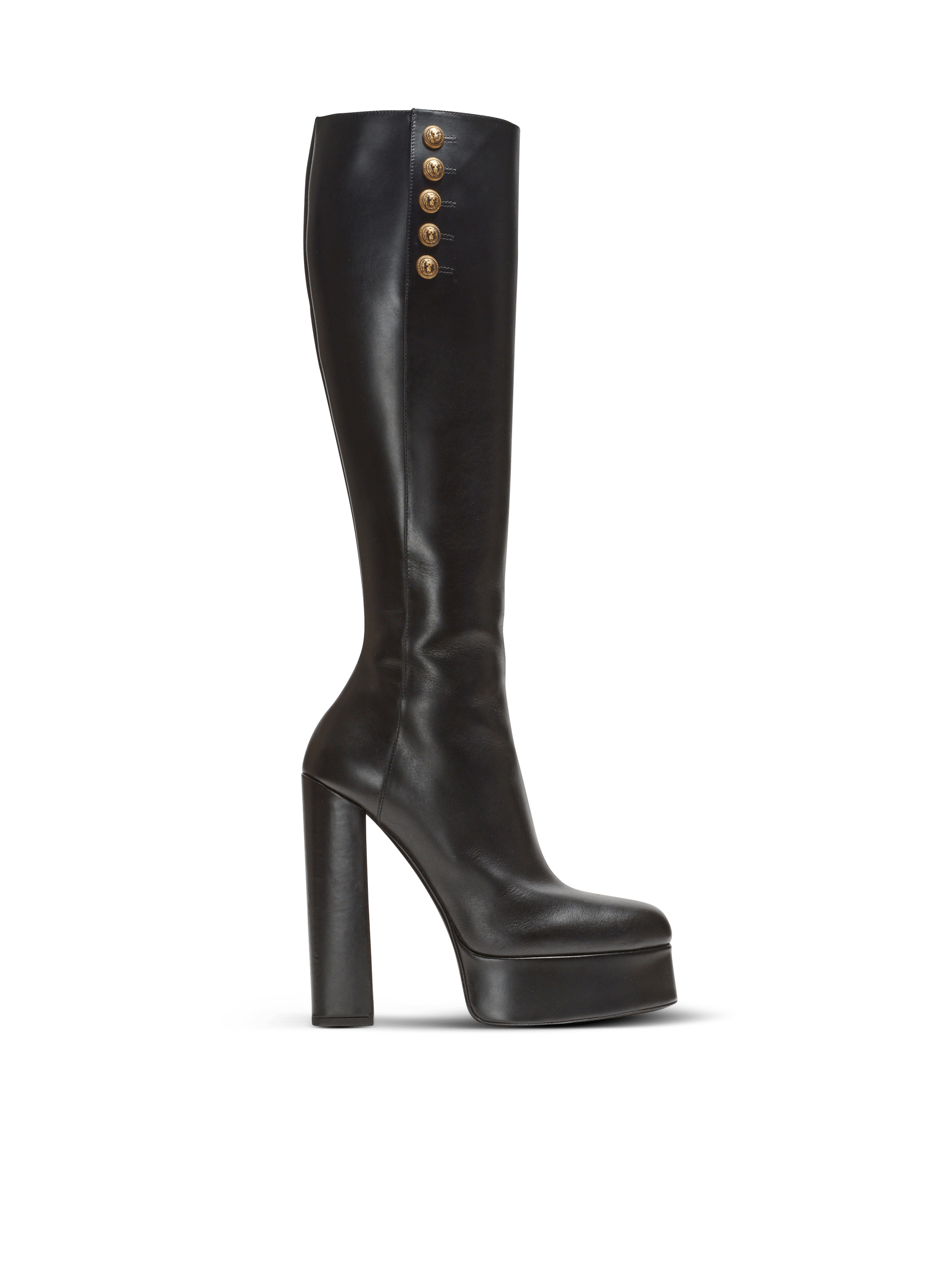 Stiefel Brune aus Leder