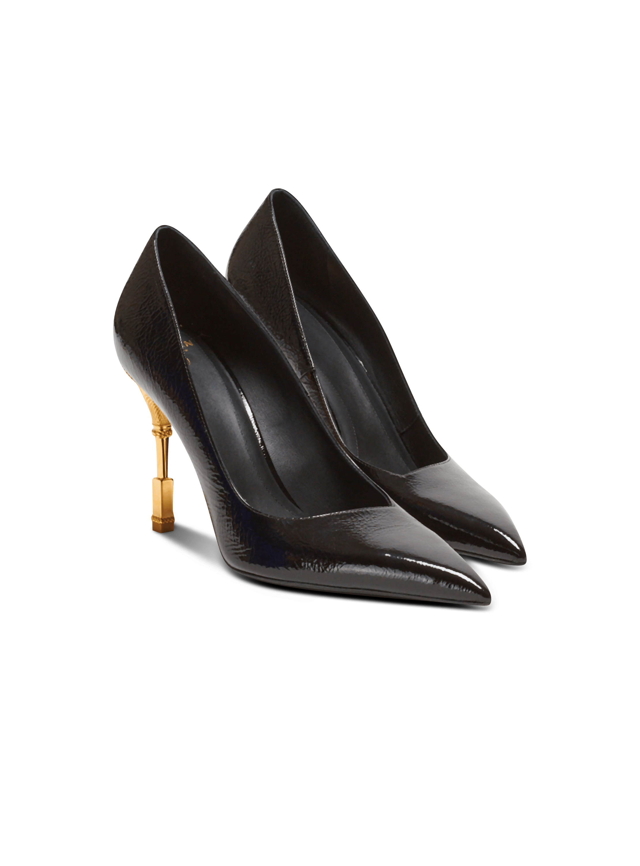 Moneta patent leather courts - Women | BALMAIN 
