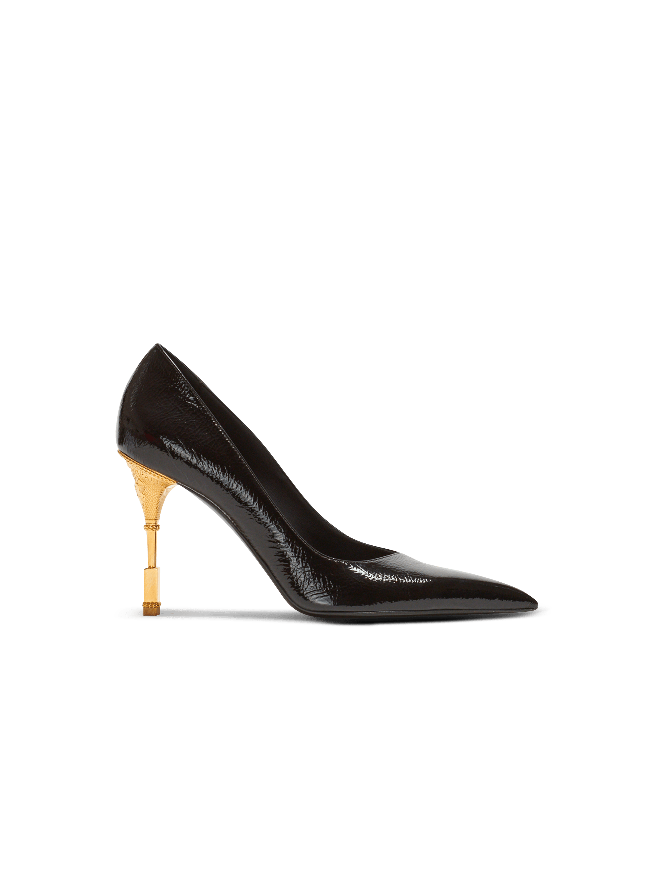 Moneta patent leather courts