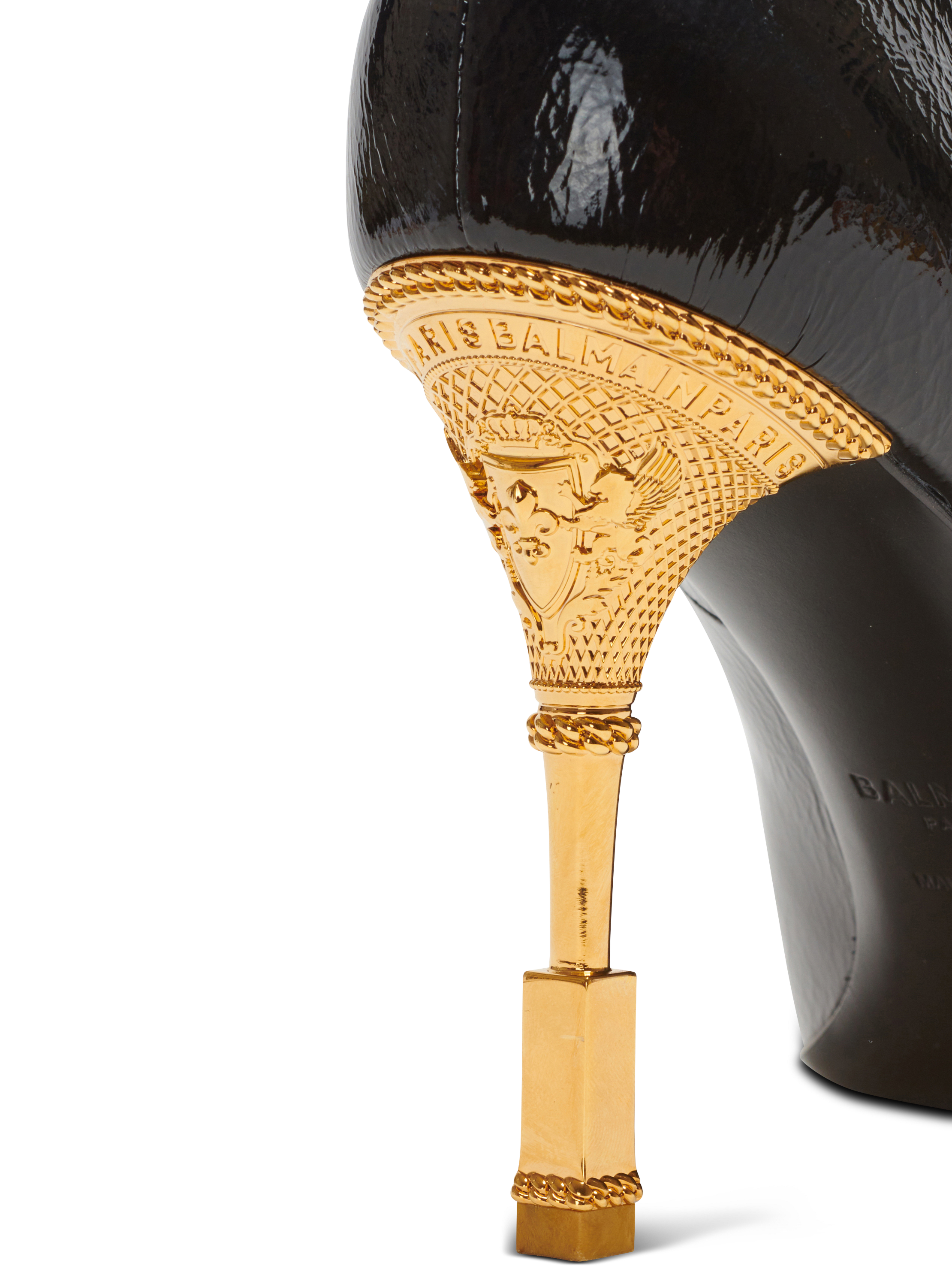 Moneta patent leather courts - Women | BALMAIN