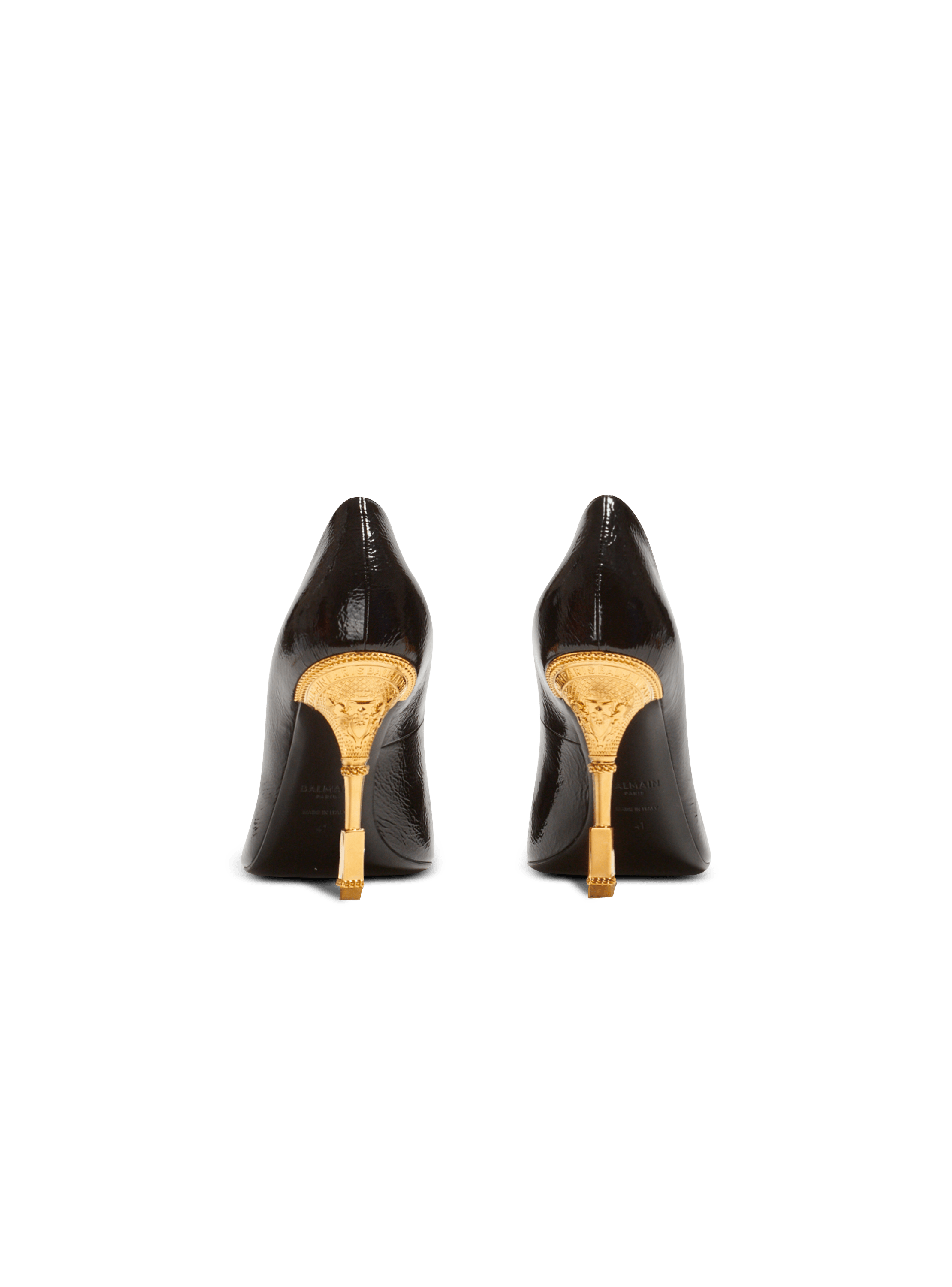 Moneta patent leather courts - Women | BALMAIN
