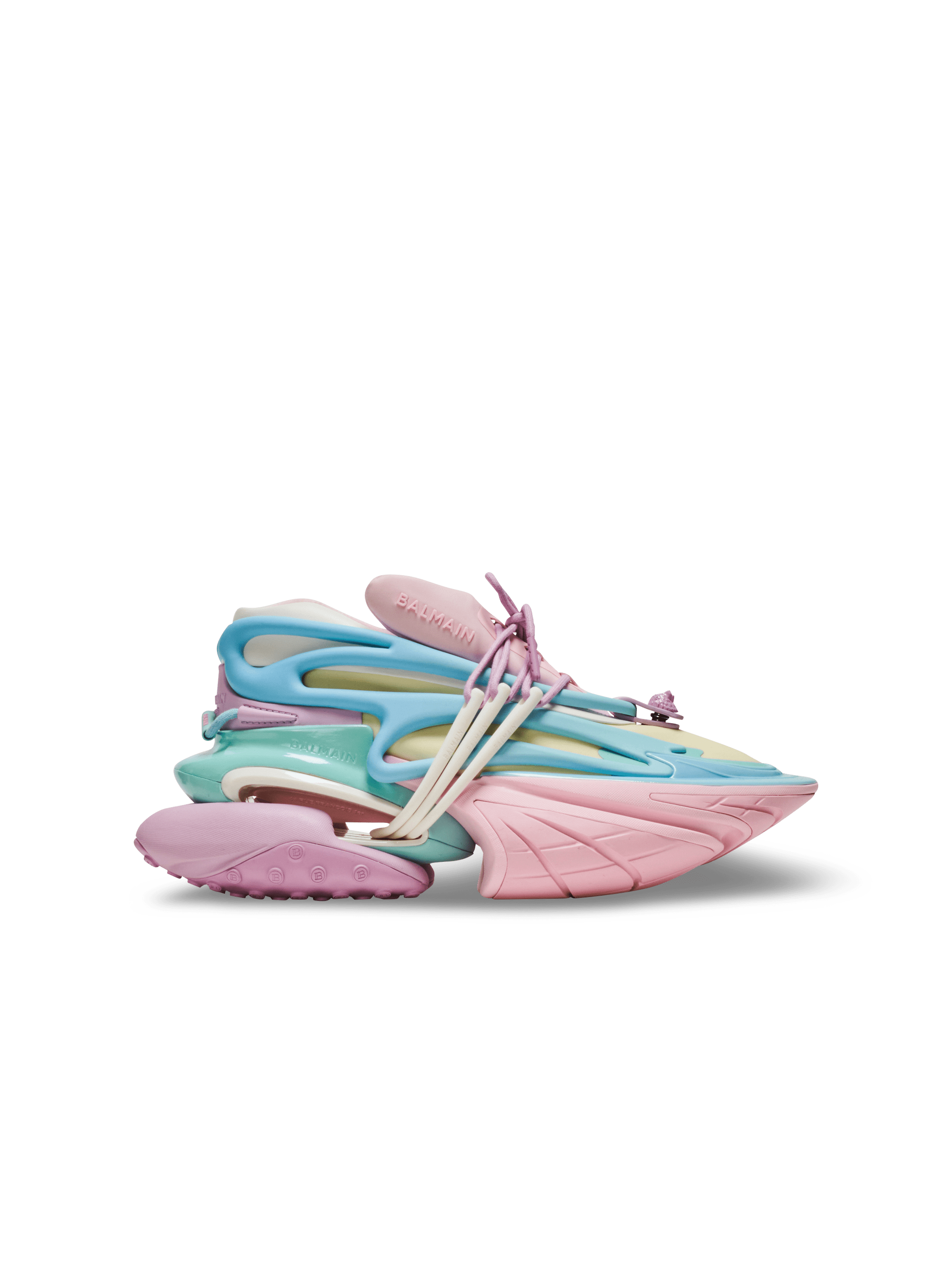 Sneakers Unicorn aus Neopren und Leder