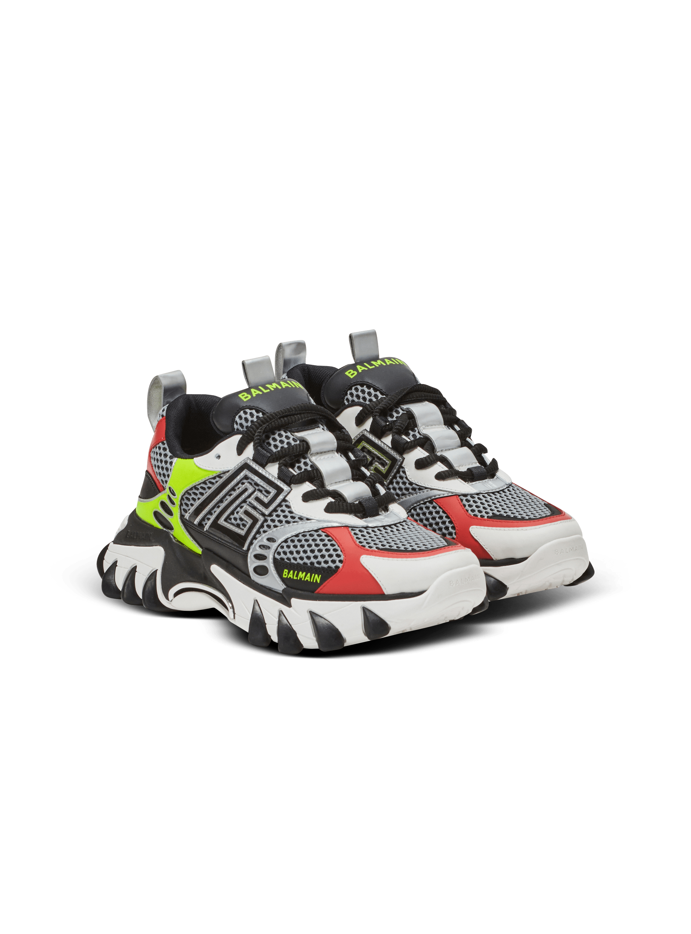 Sneakers B-East PB aus technischen Materialien und Mesh