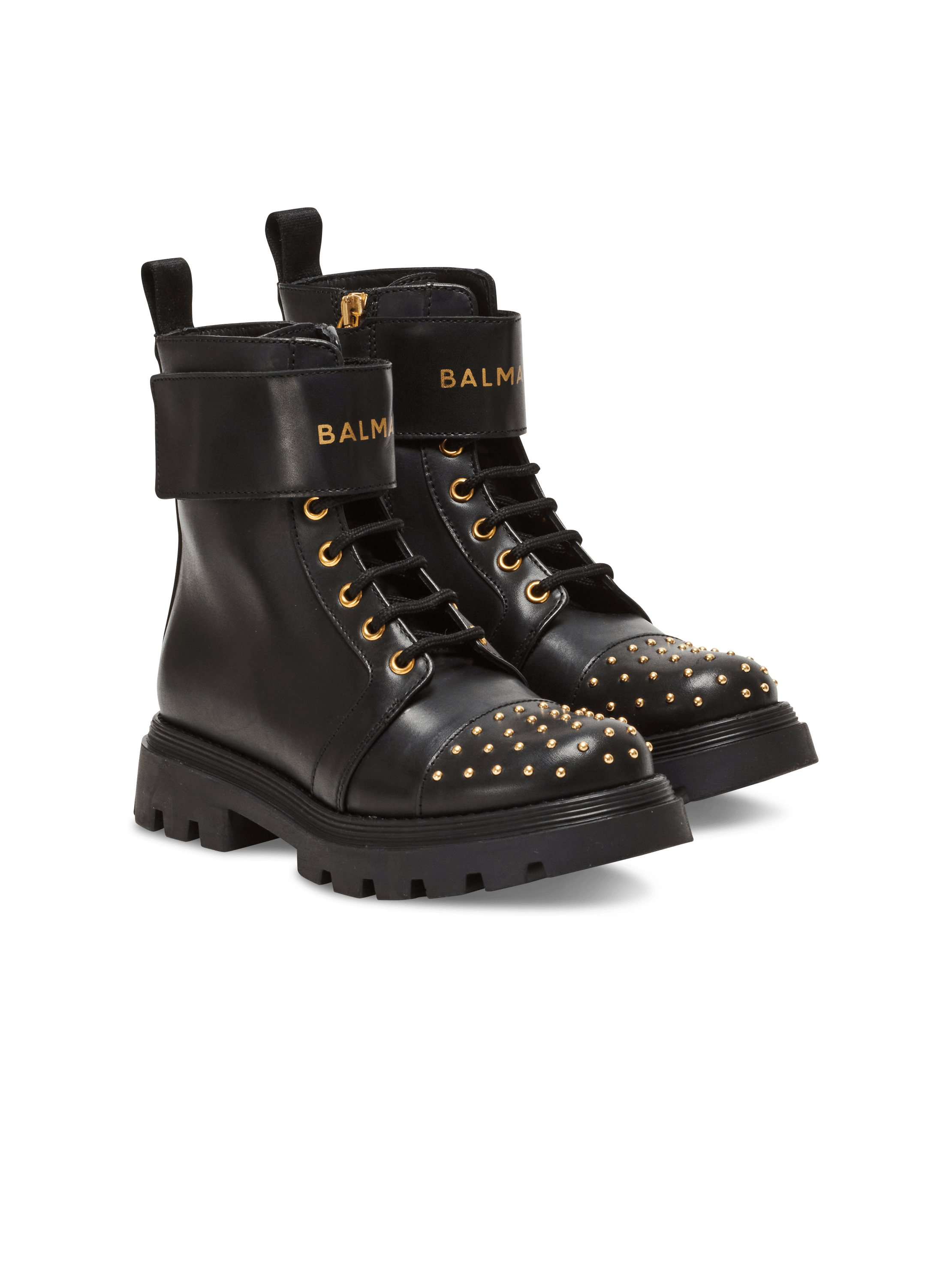 Balmain cheap studded boots