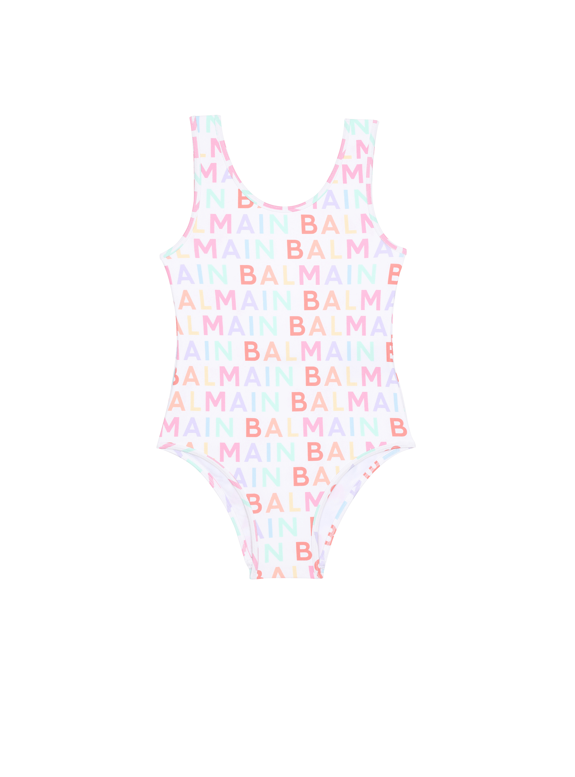 Swimsuit with Balmain logos Child BALMAIN