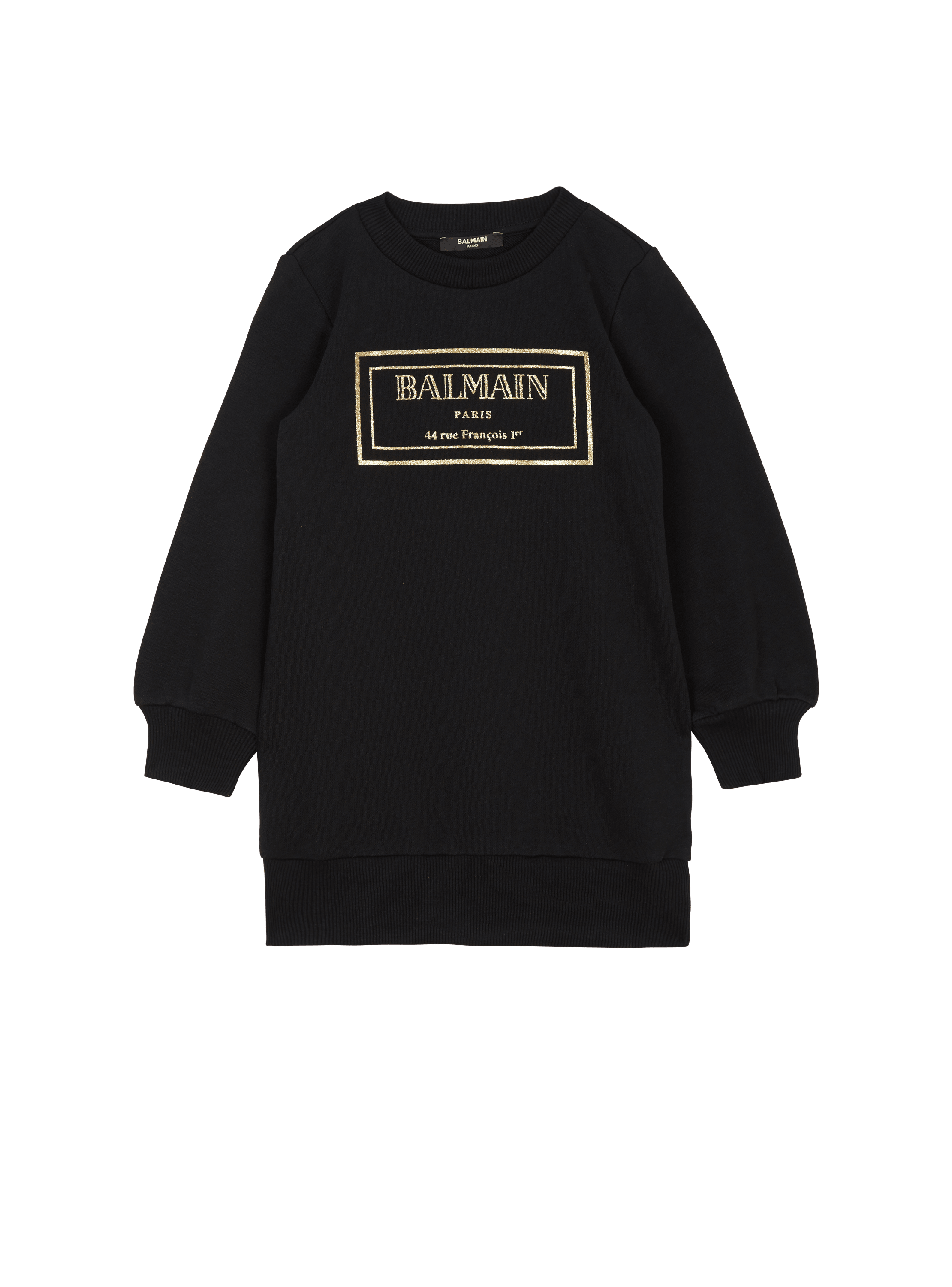 Balmain Paris スウェットシャツドレス