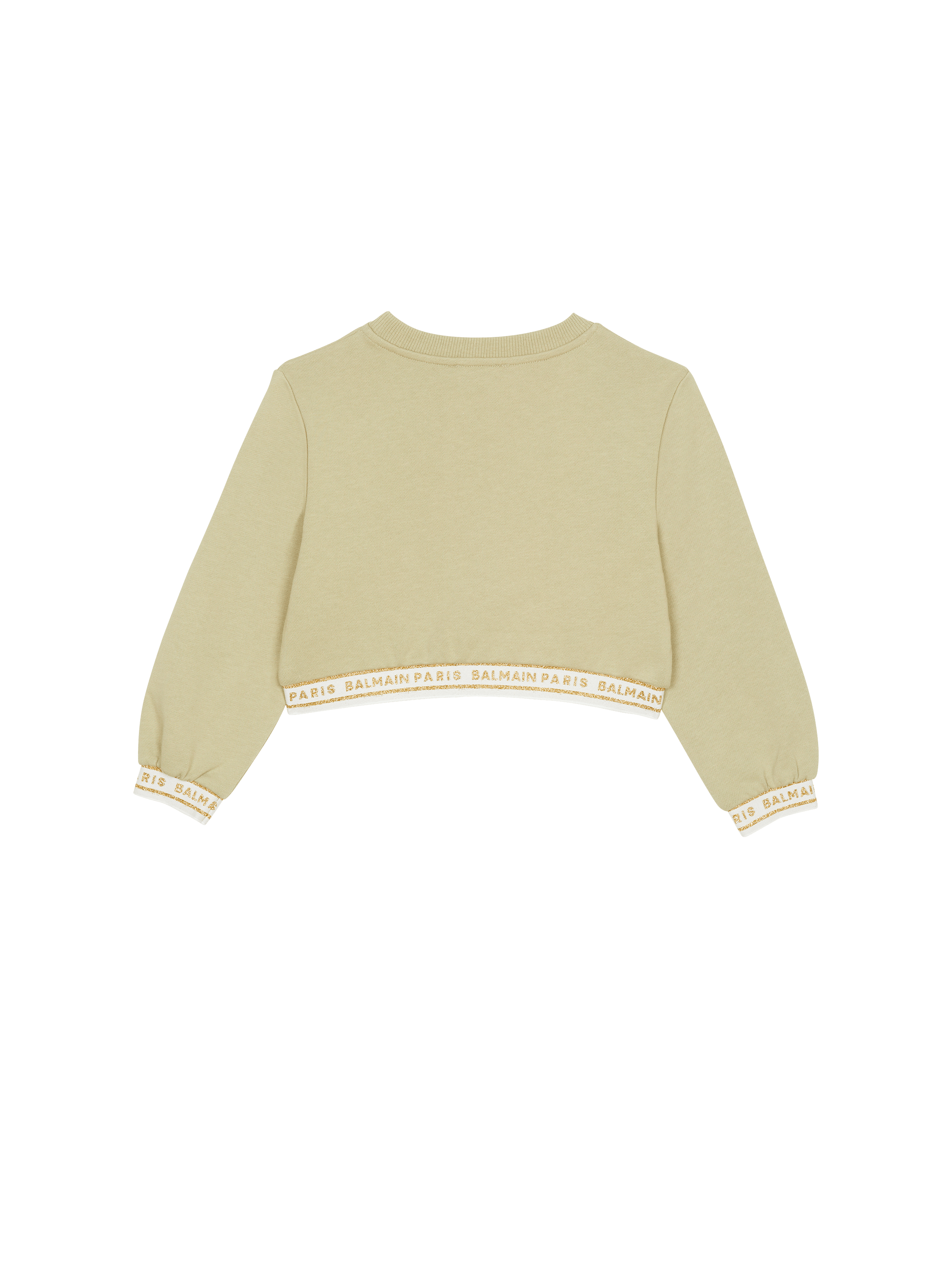 Elastic 2025 crop sweatshirt