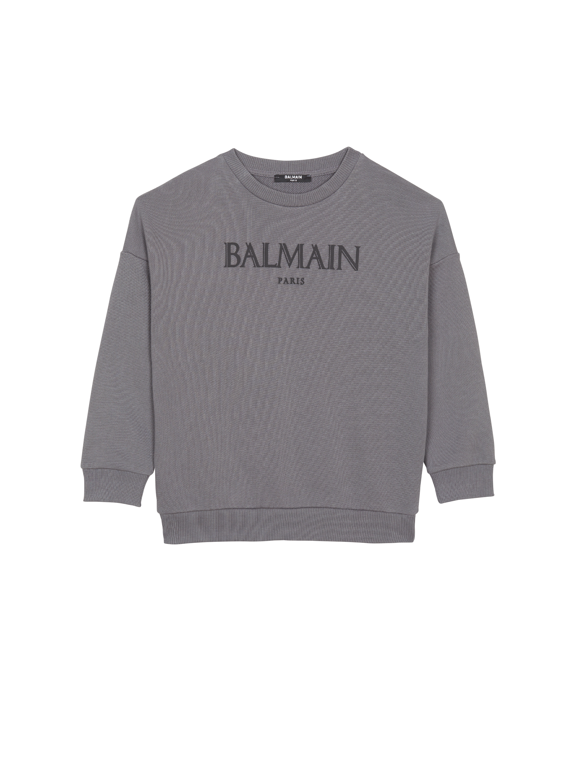 Balmain sweatshirt grey on sale