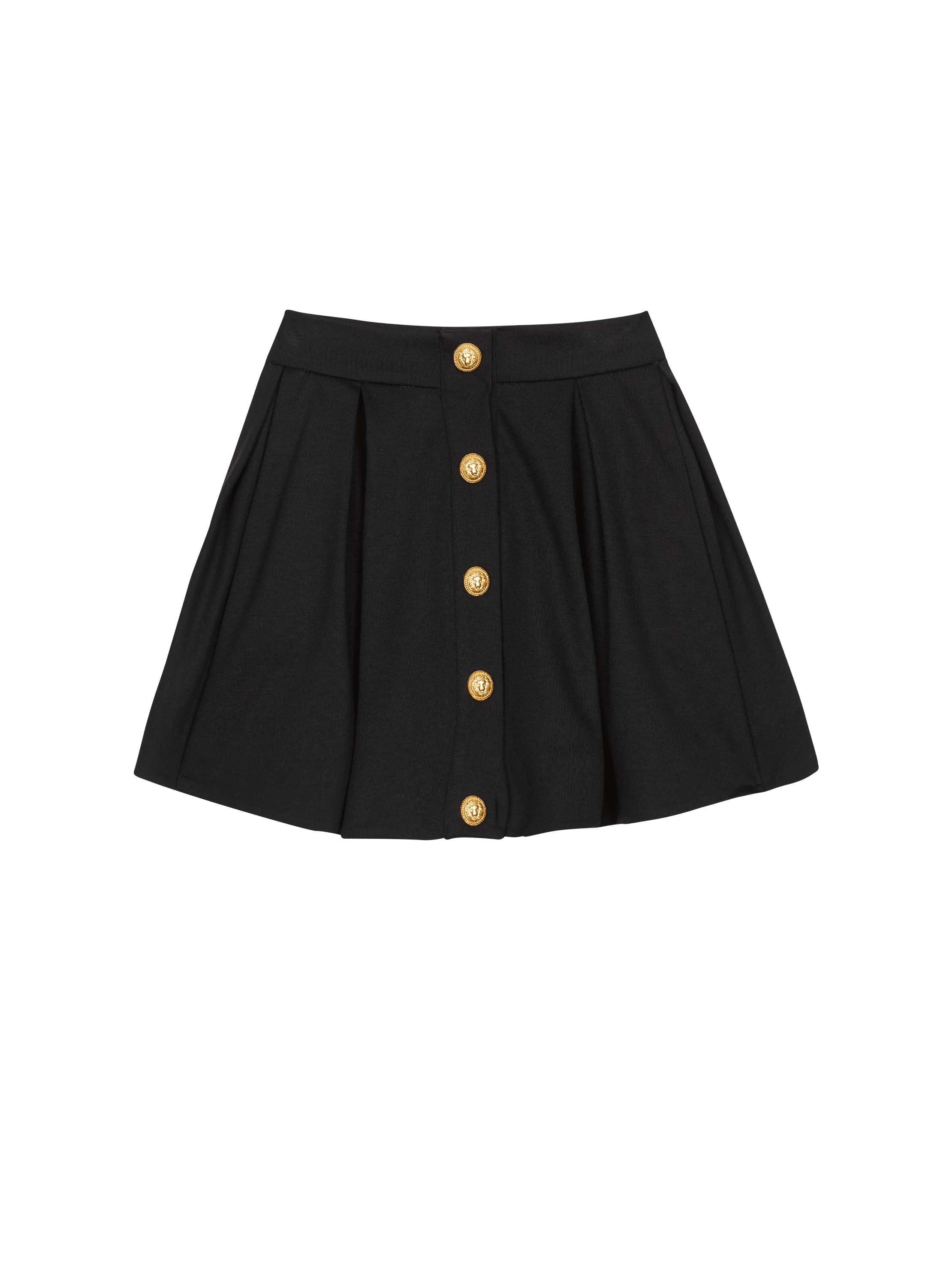 Black Pleated Skirt with Chain-Belt Punk Rock Girl Cheerleading Belted Mini  Skirt Women Girl Outfit (Color : Black, Size : Small)