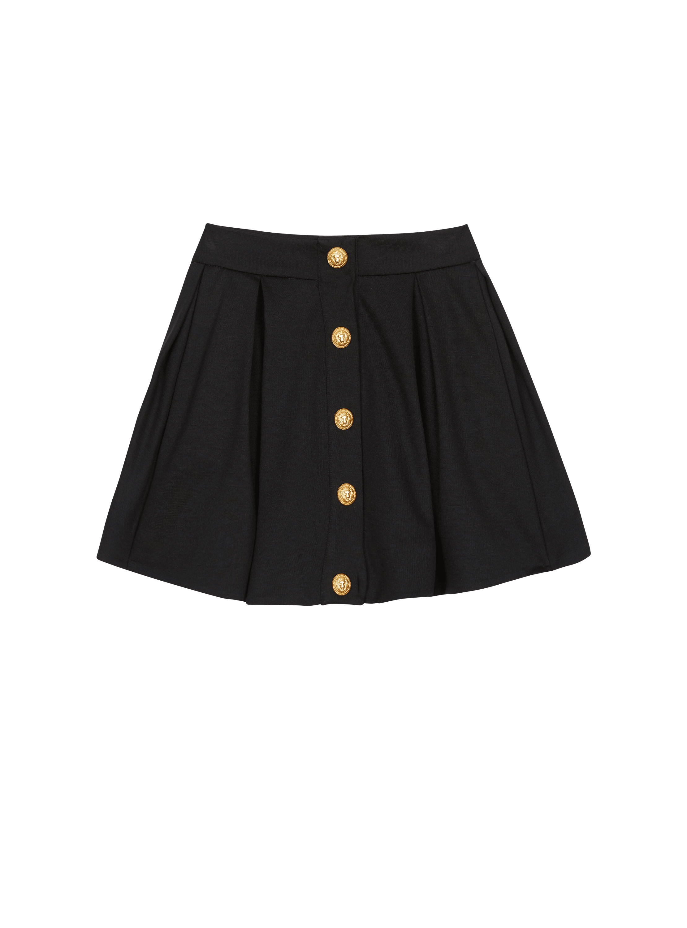 Pleated skater skirt