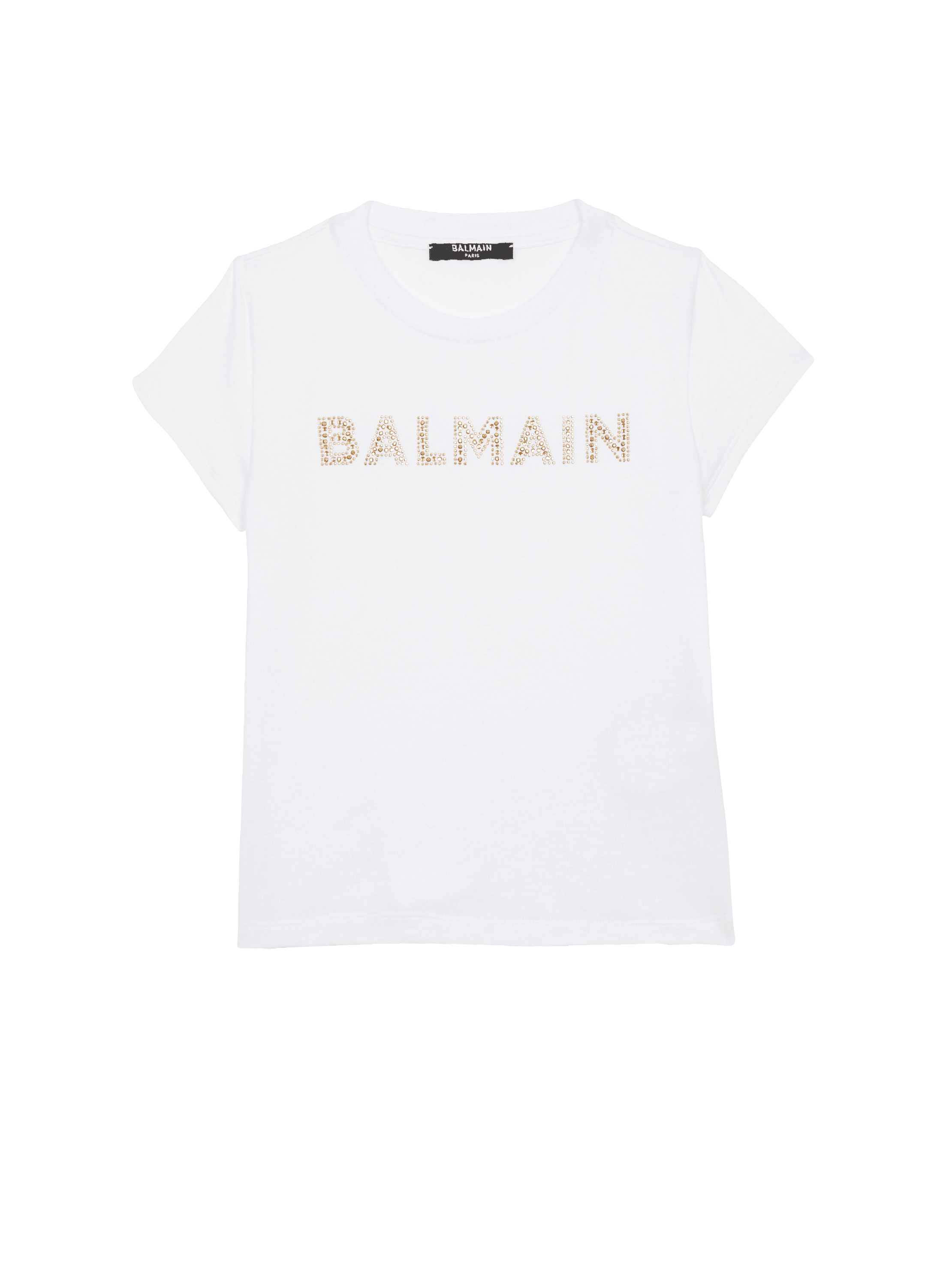 Rhinestoned Balmain T-Shirt - Women Men | BALMAIN
