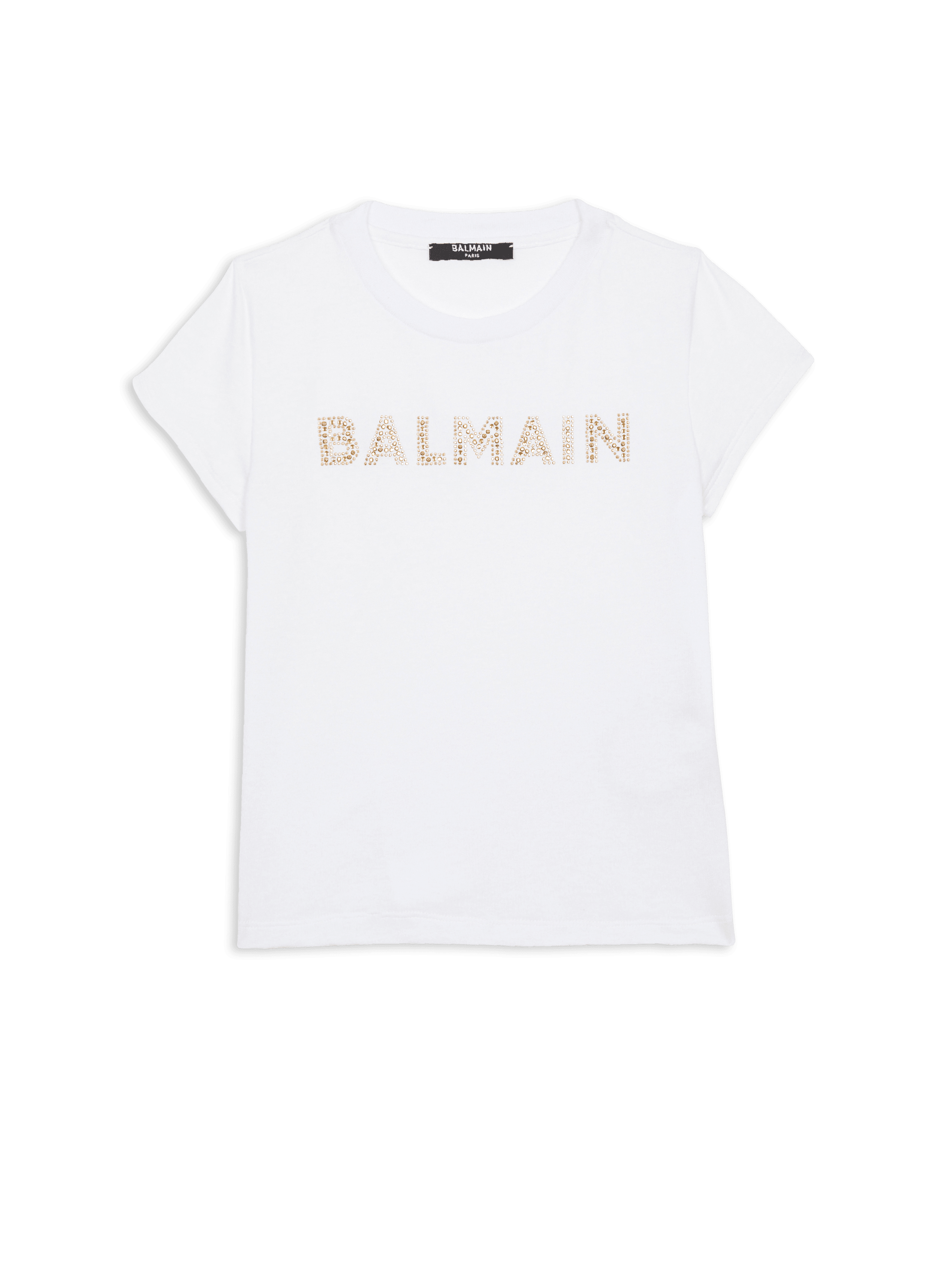 Rhinestoned Balmain T-Shirt - Women & Men | BALMAIN