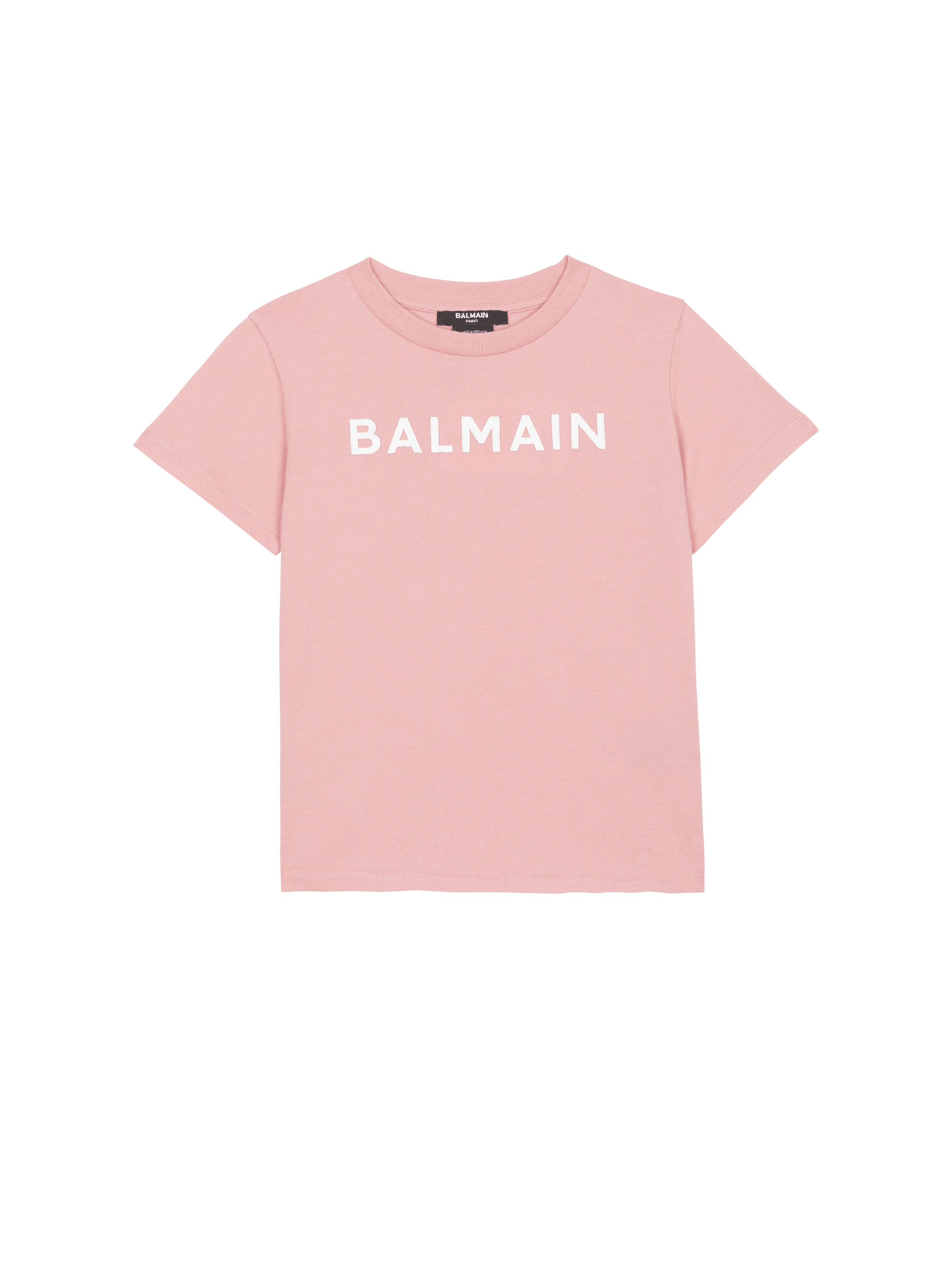 Black and pink discount balmain t shirt