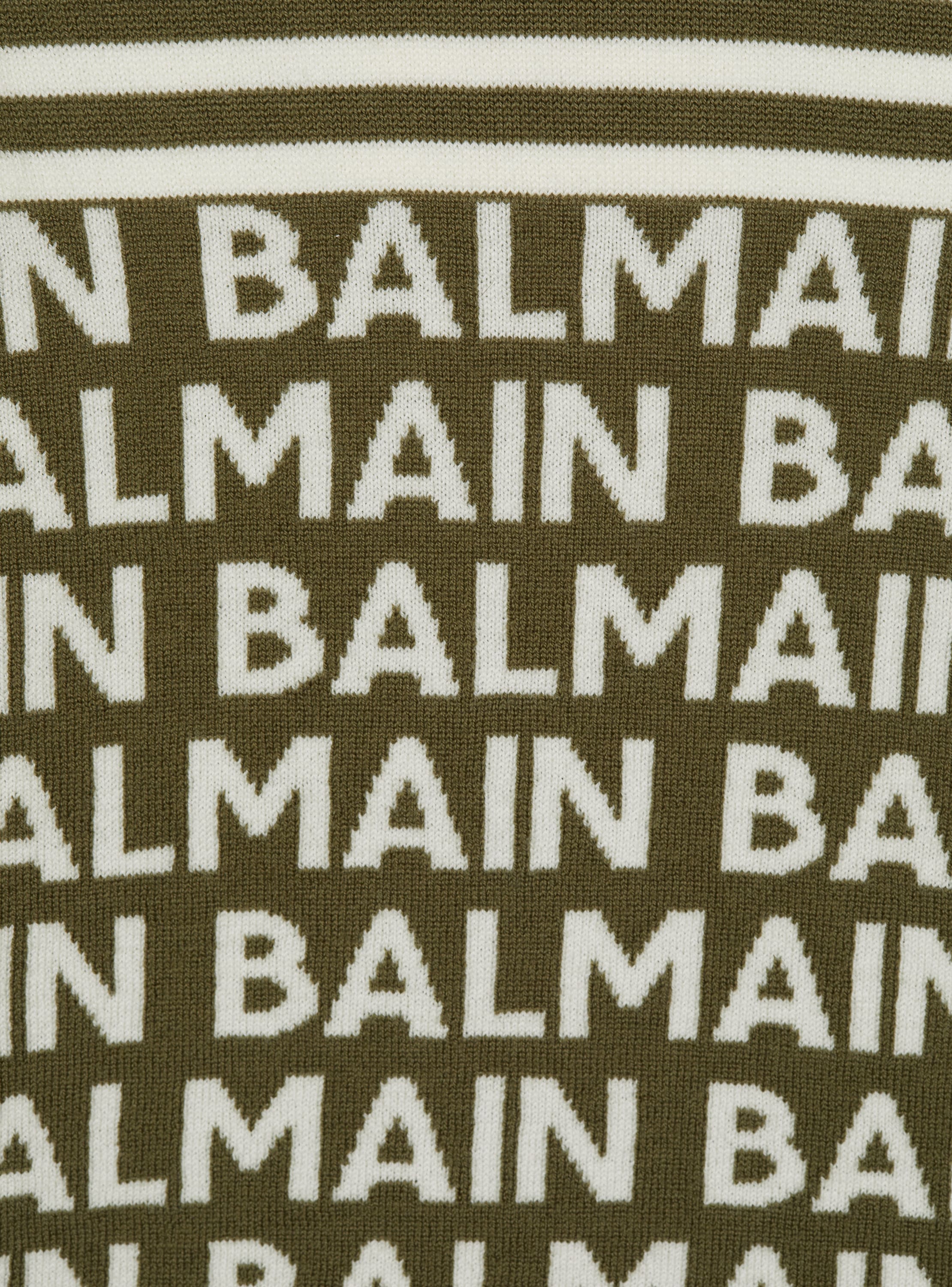 Balmain ファインニット フード付きセーター