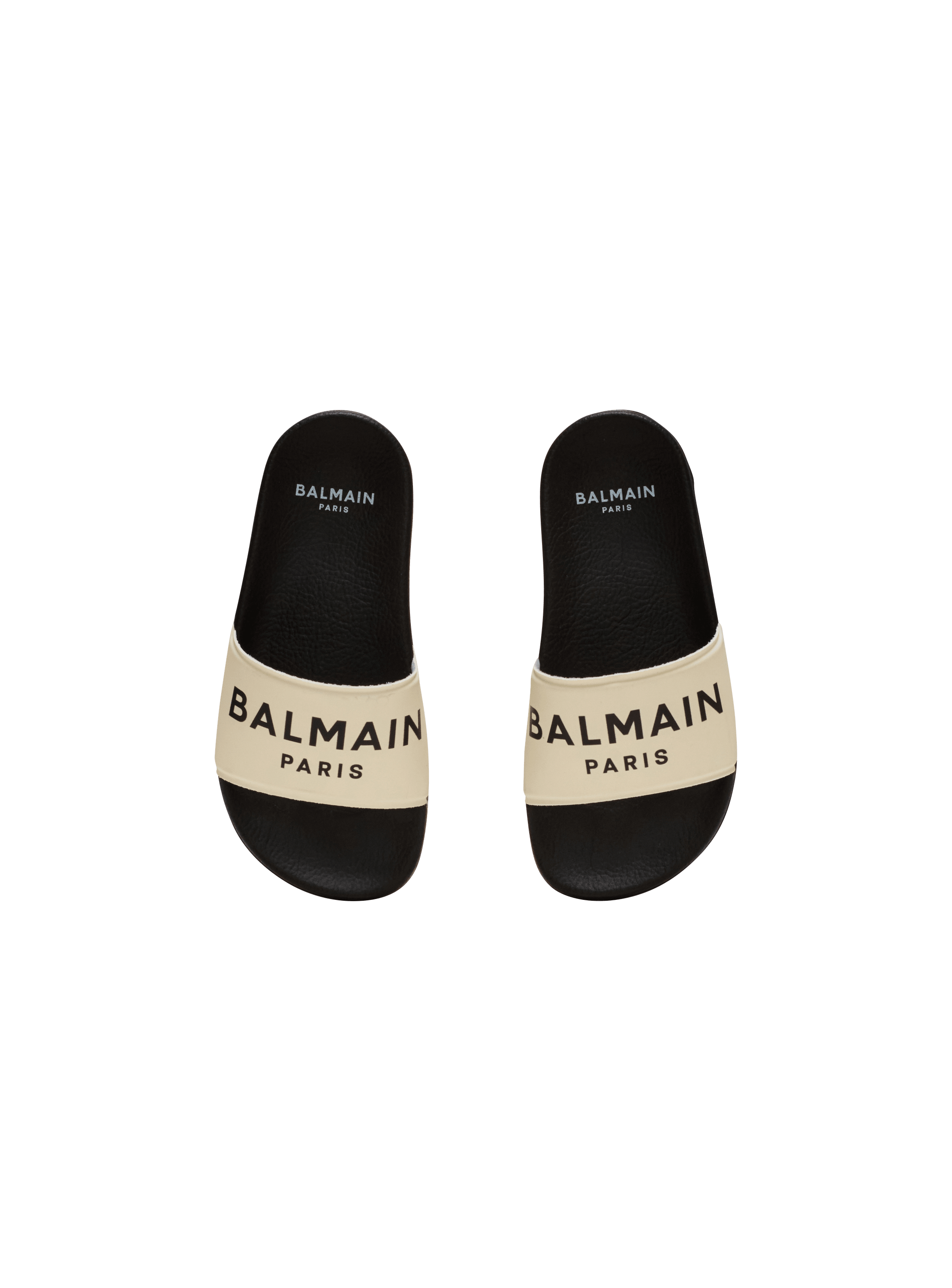 Balmainロゴ フラットサンダル