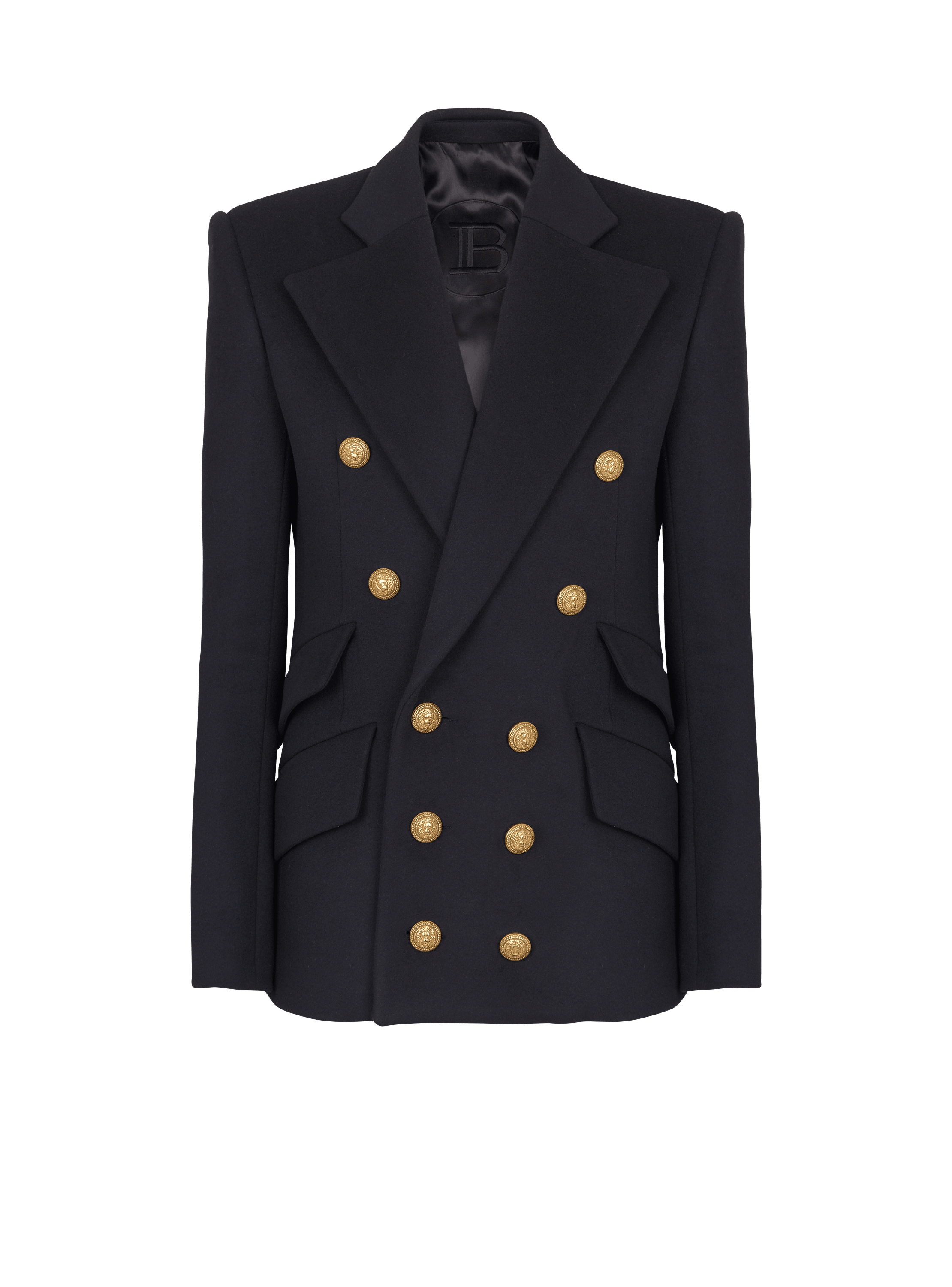manteau court officier femme
