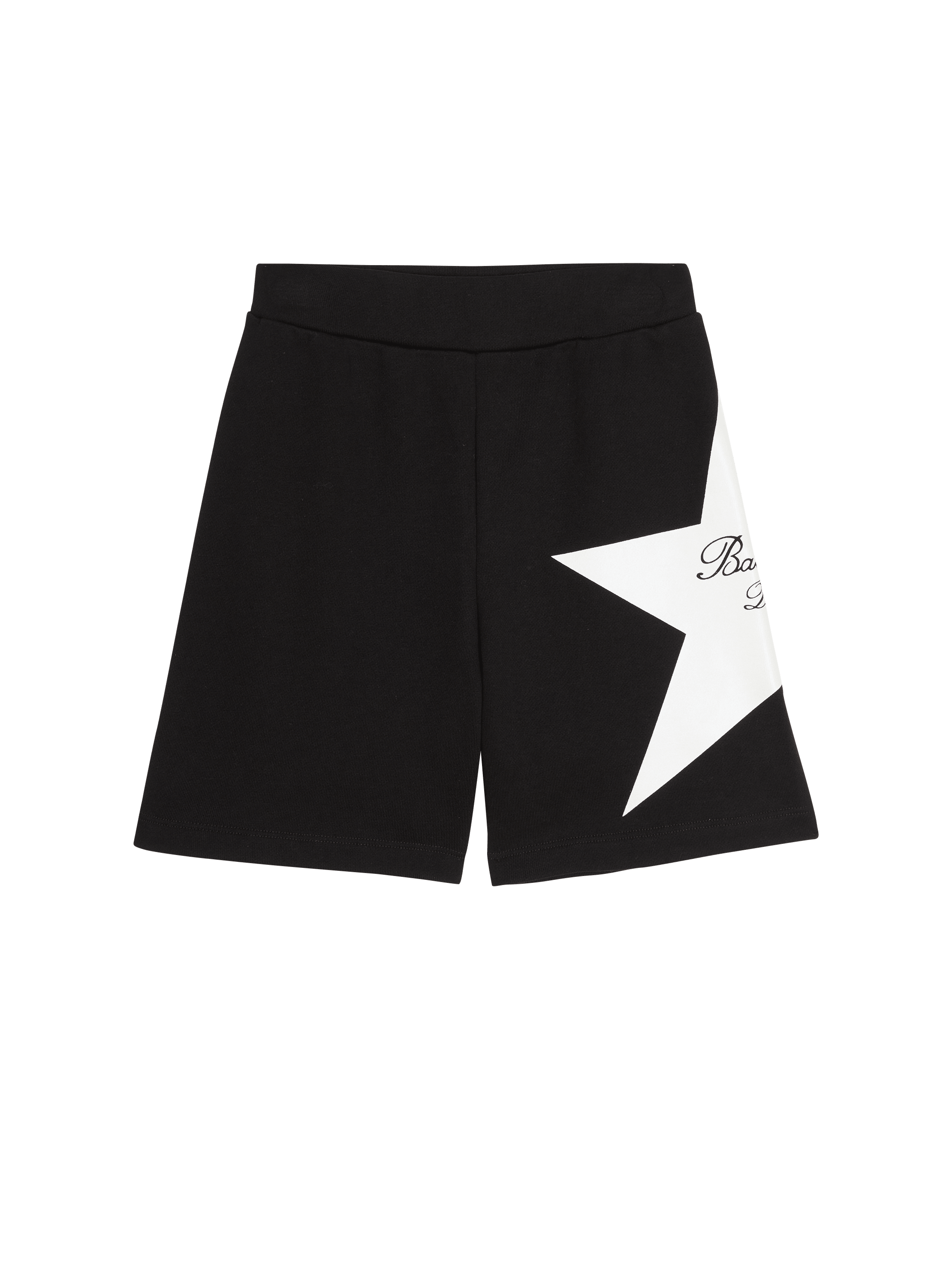 Pantalones cortos de punto Balmain Signature estrella