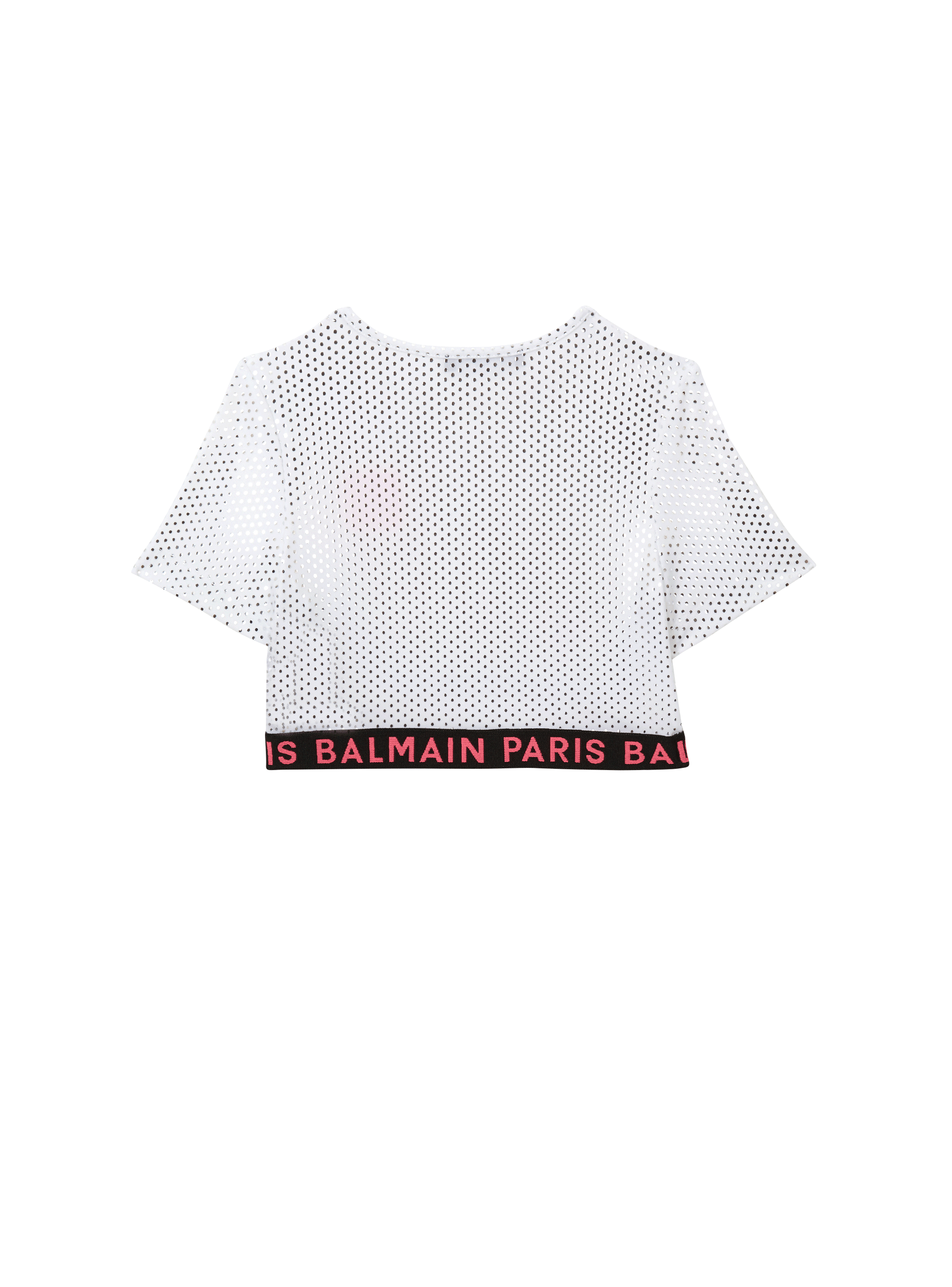 T shirt Balmain metallizzata Bambini BALMAIN
