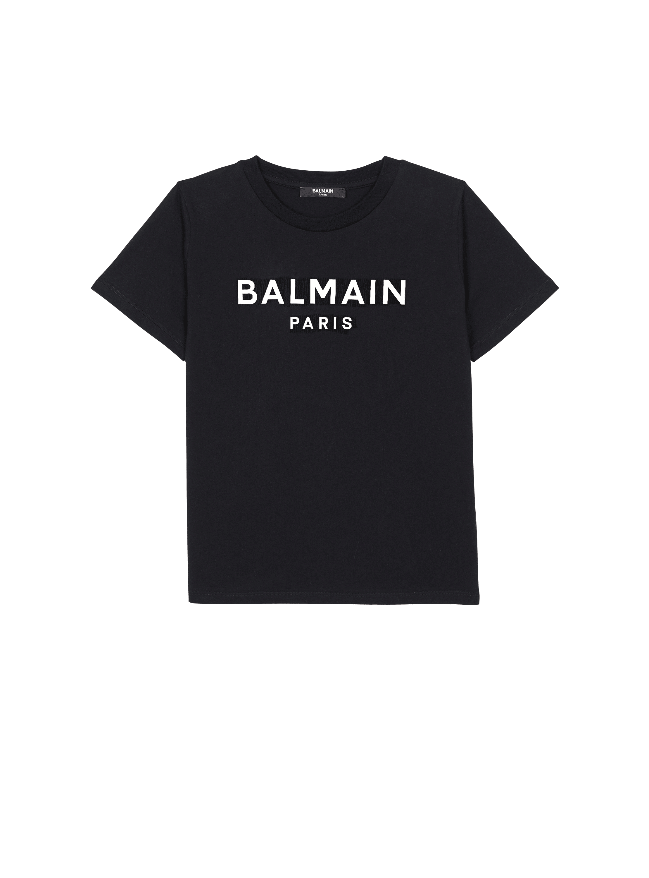 T-shirt Balmain Paris metallizzata