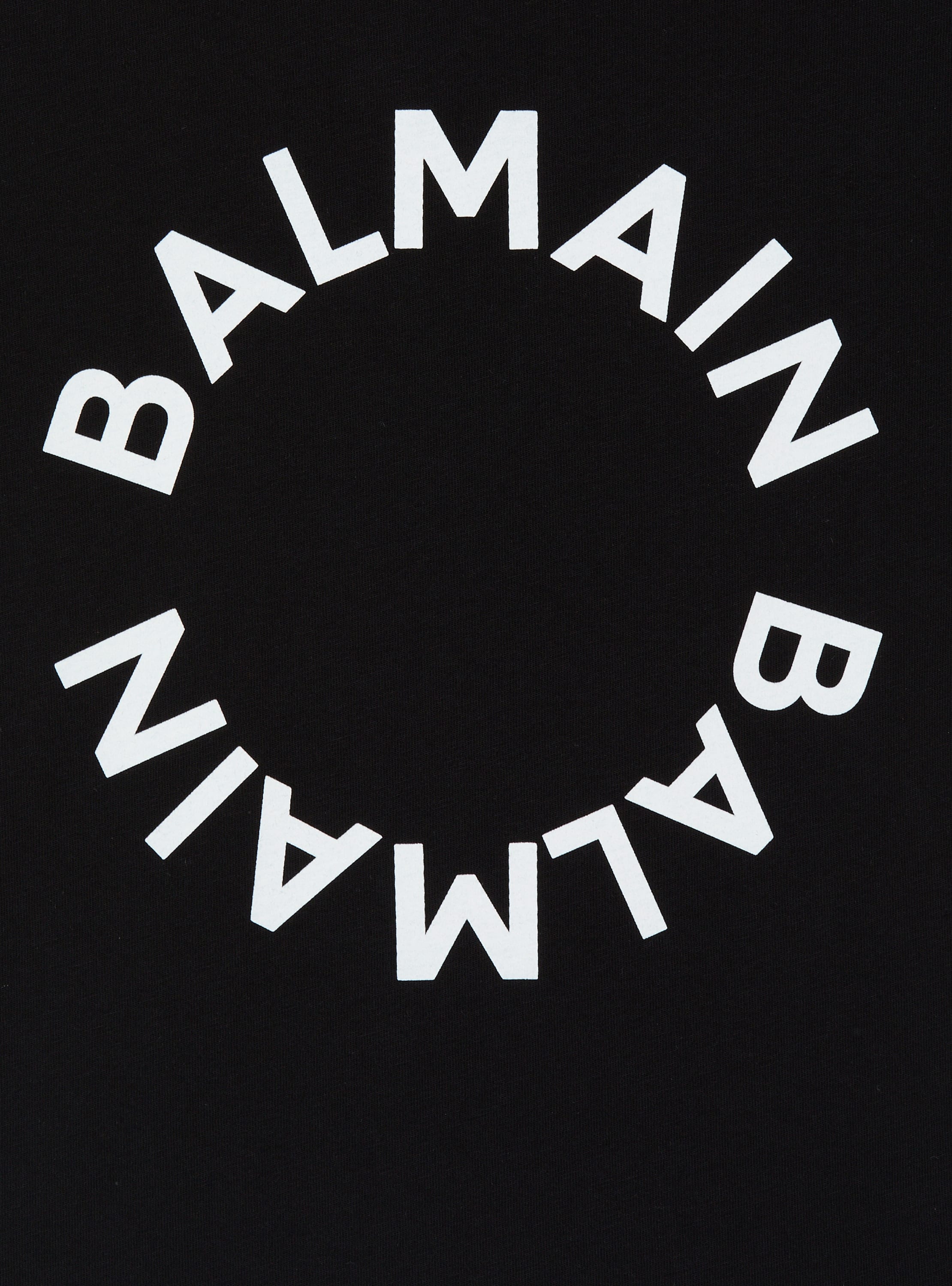 T-shirt with Balmain logo