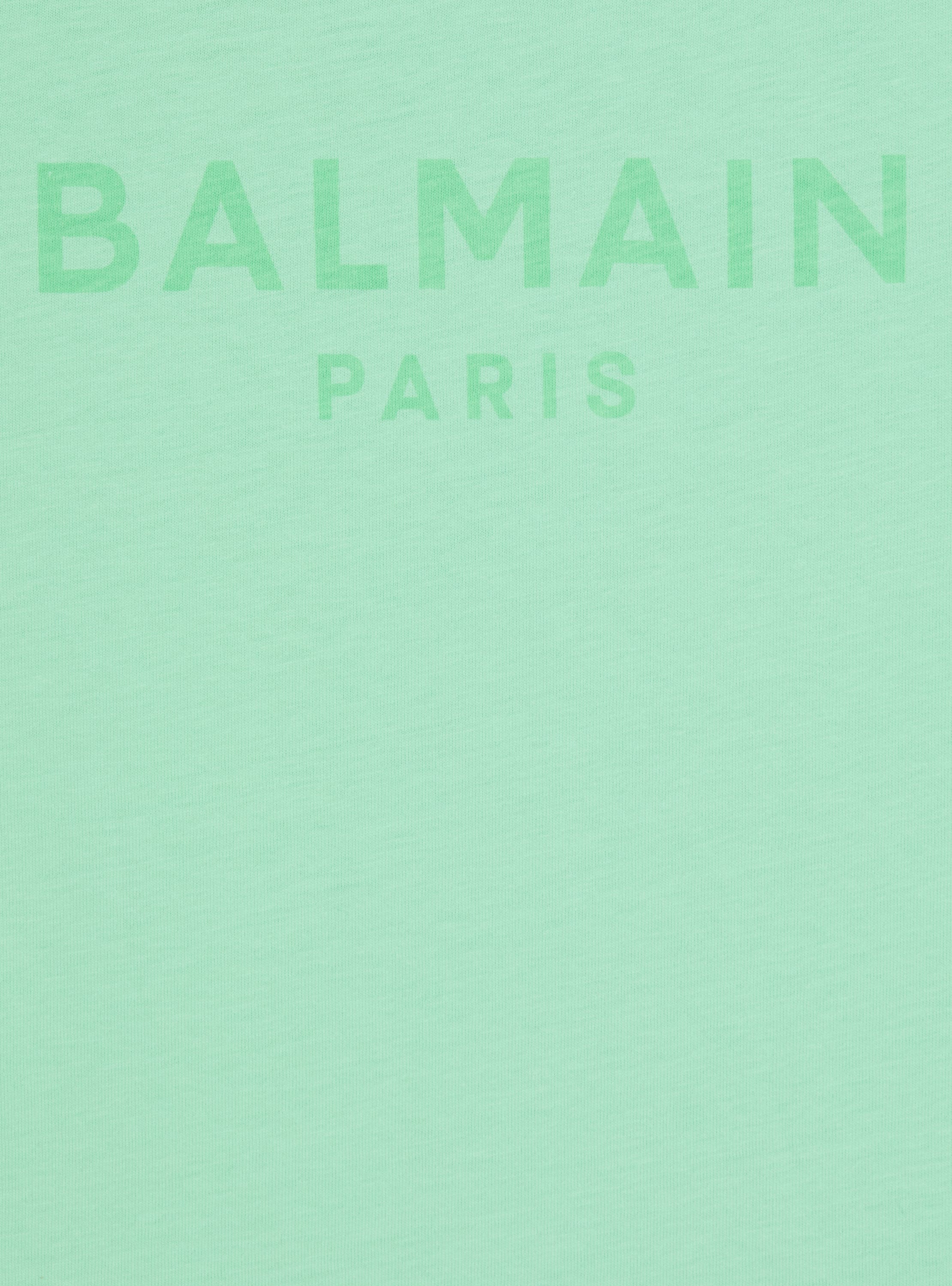 Balmain Paris 슬리브리스 탑 
