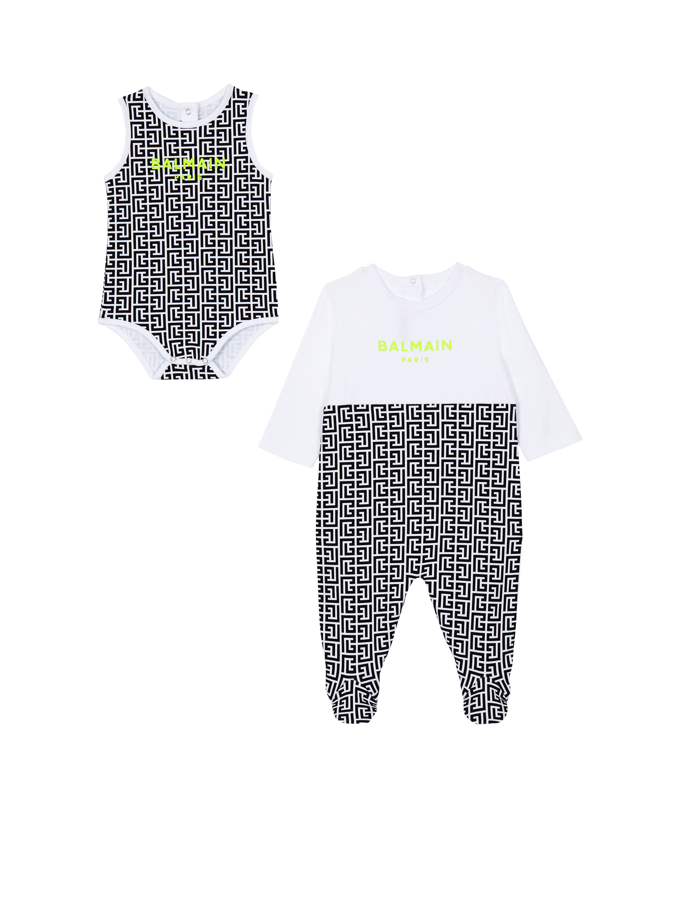 Balmain baby romper hotsell