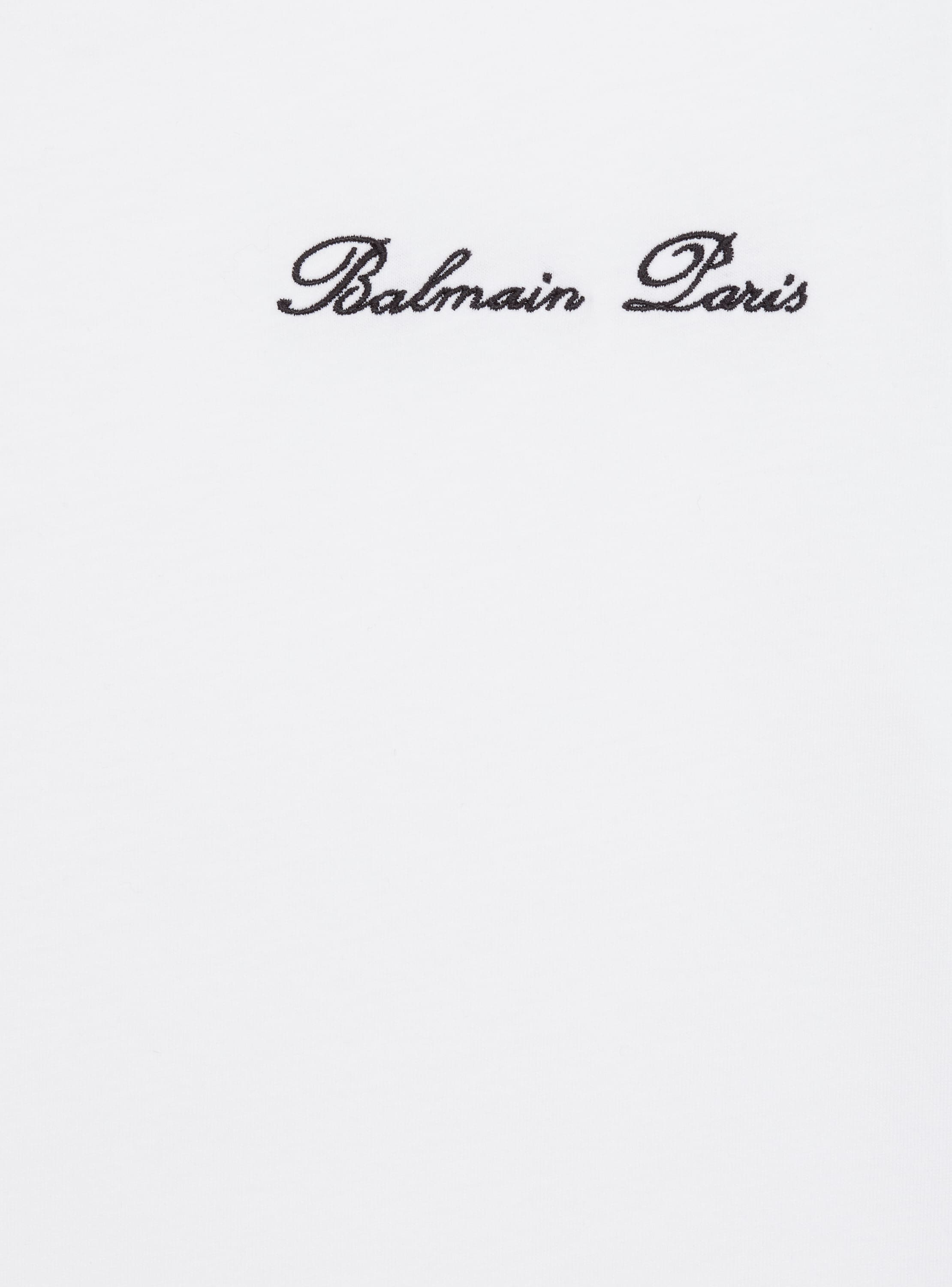 Short-sleeved Balmain Signature T-shirt