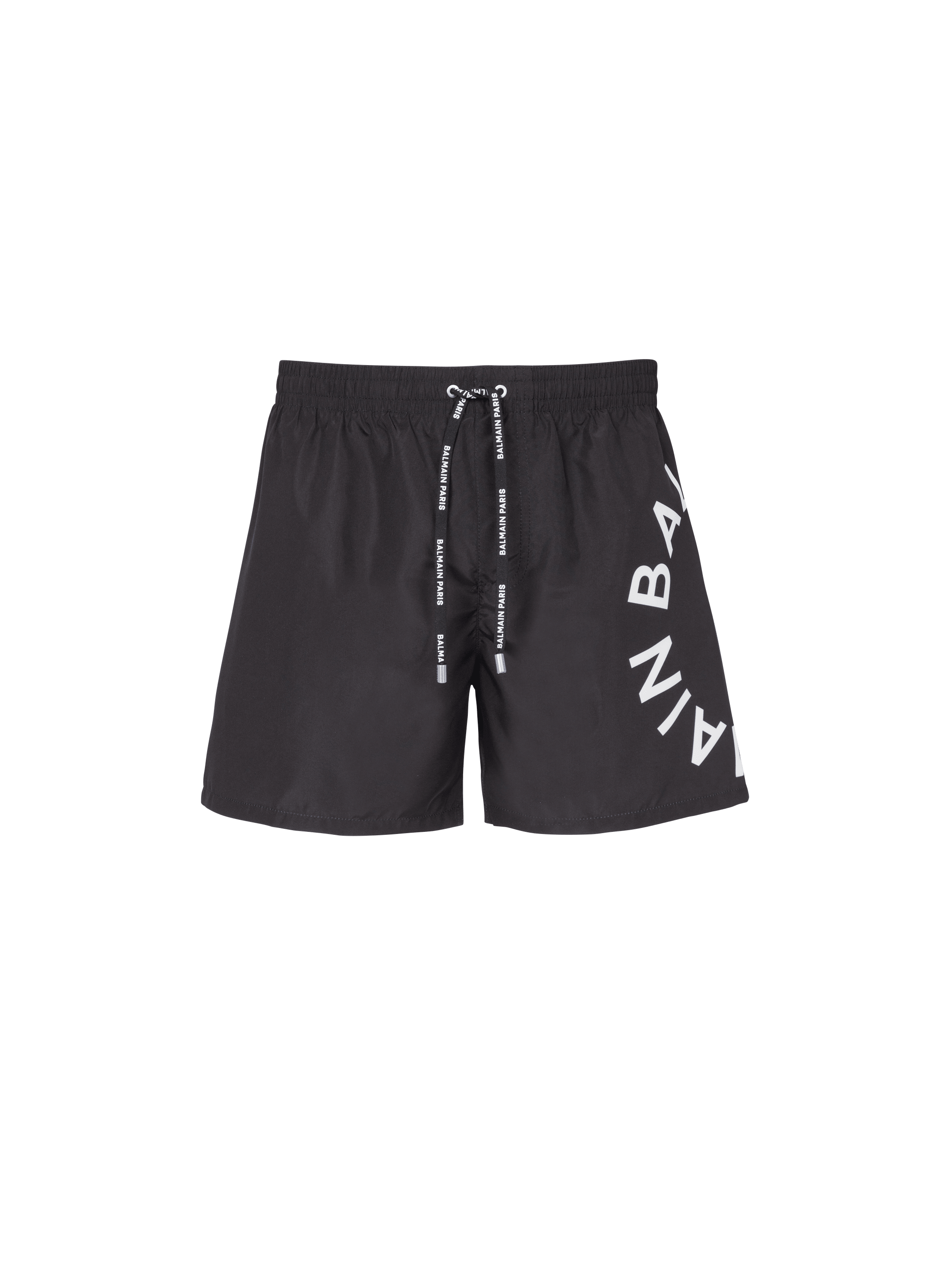 Balmain swim shorts, black, hi-res