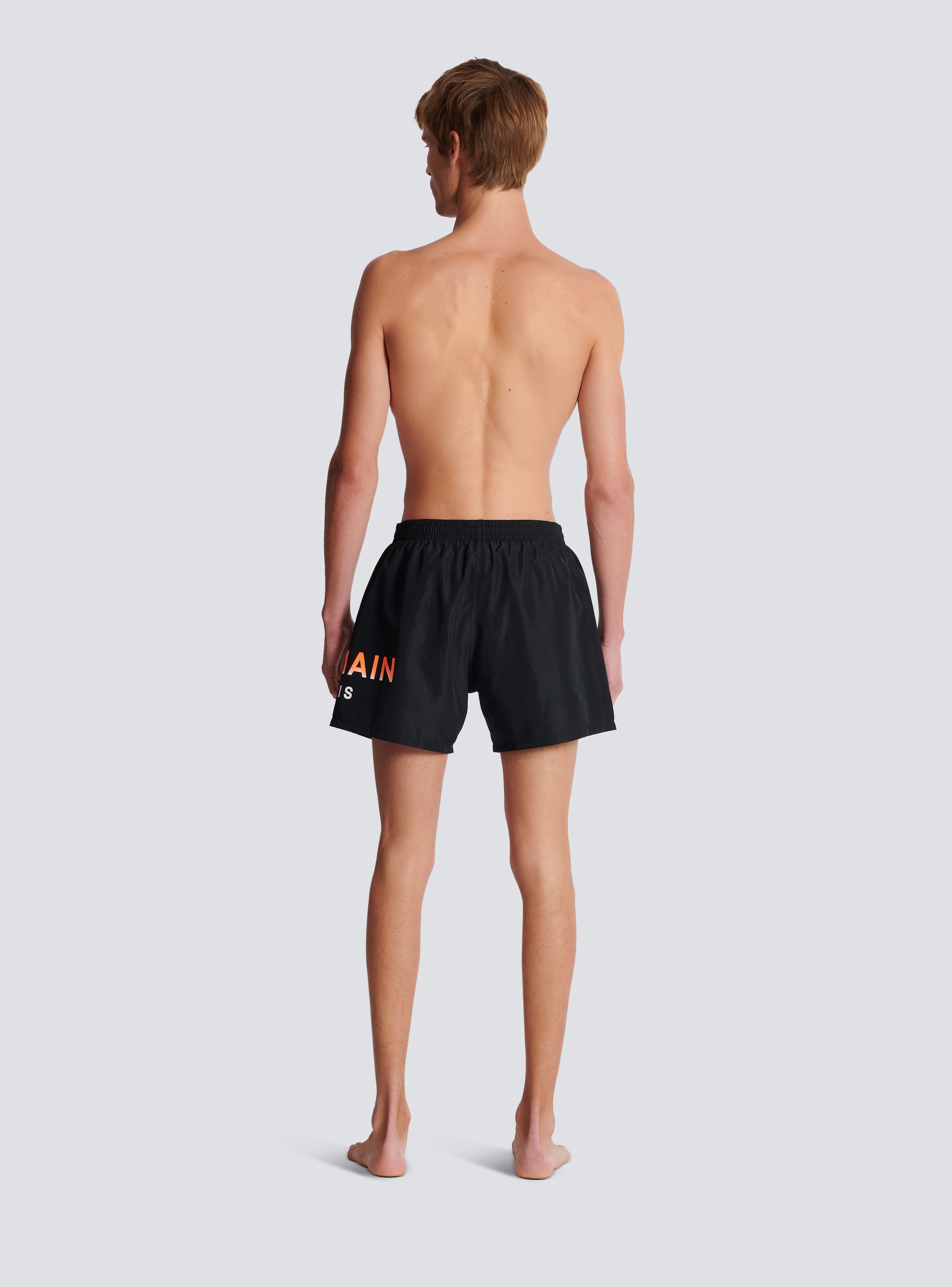 Balmain Logo Tech Swim Shorts