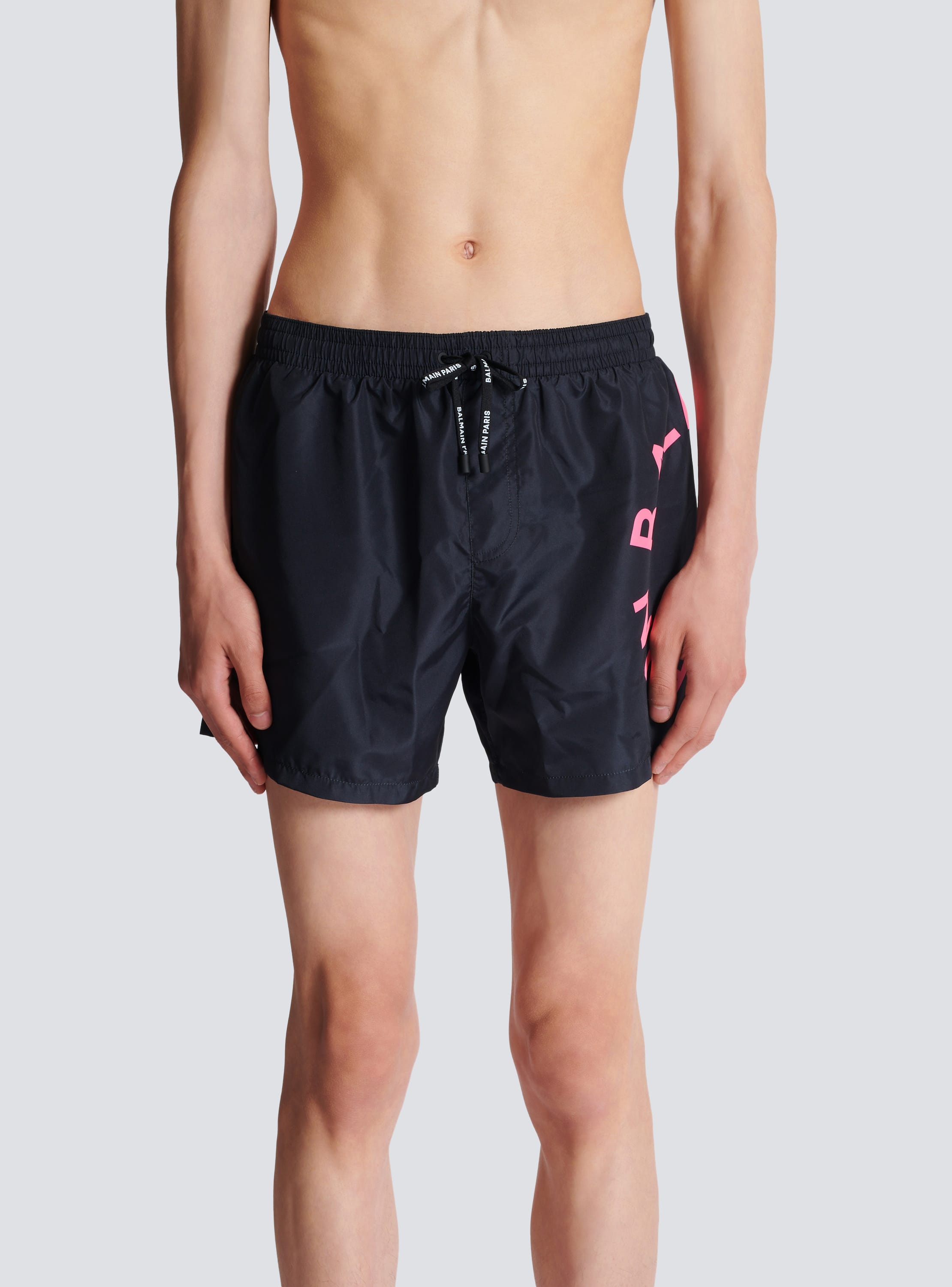 Balmain Logo Tech Swim Shorts