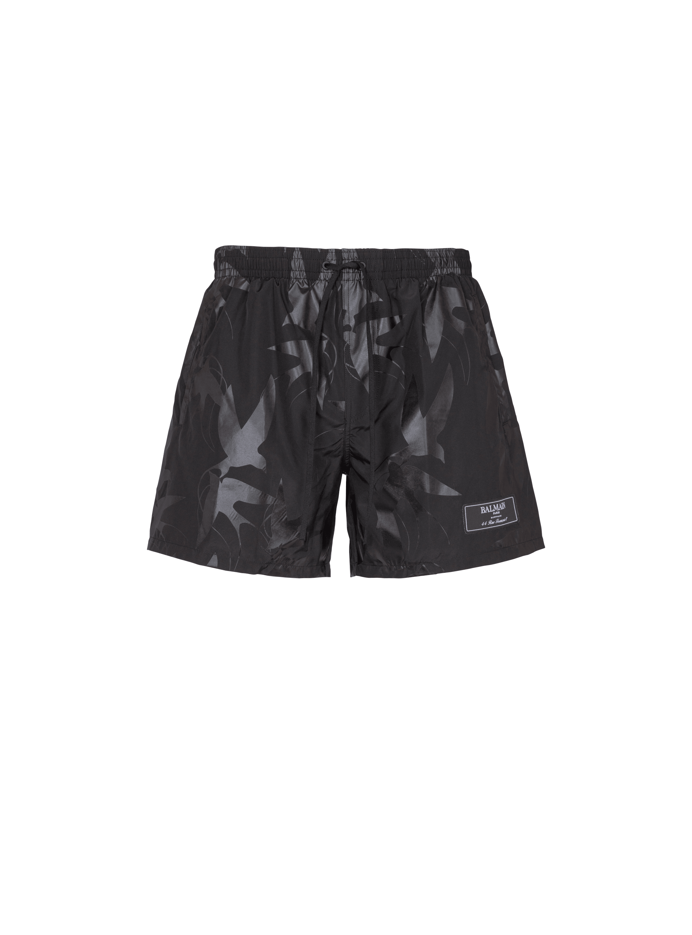 Swallow printed swim shorts