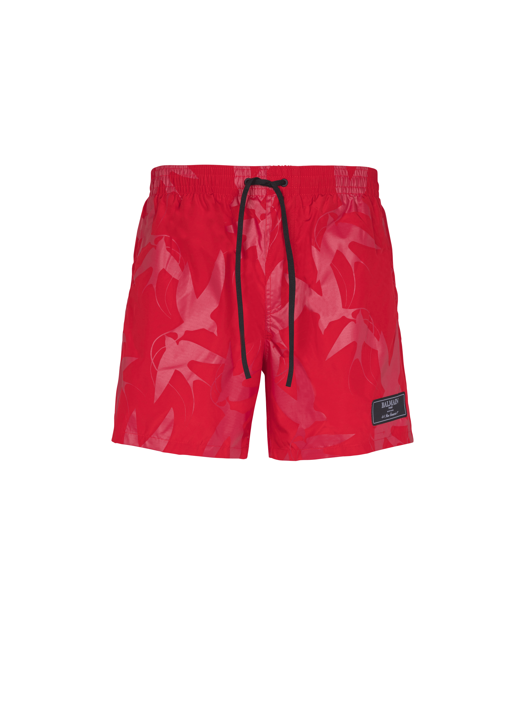 Swallow printed swim shorts