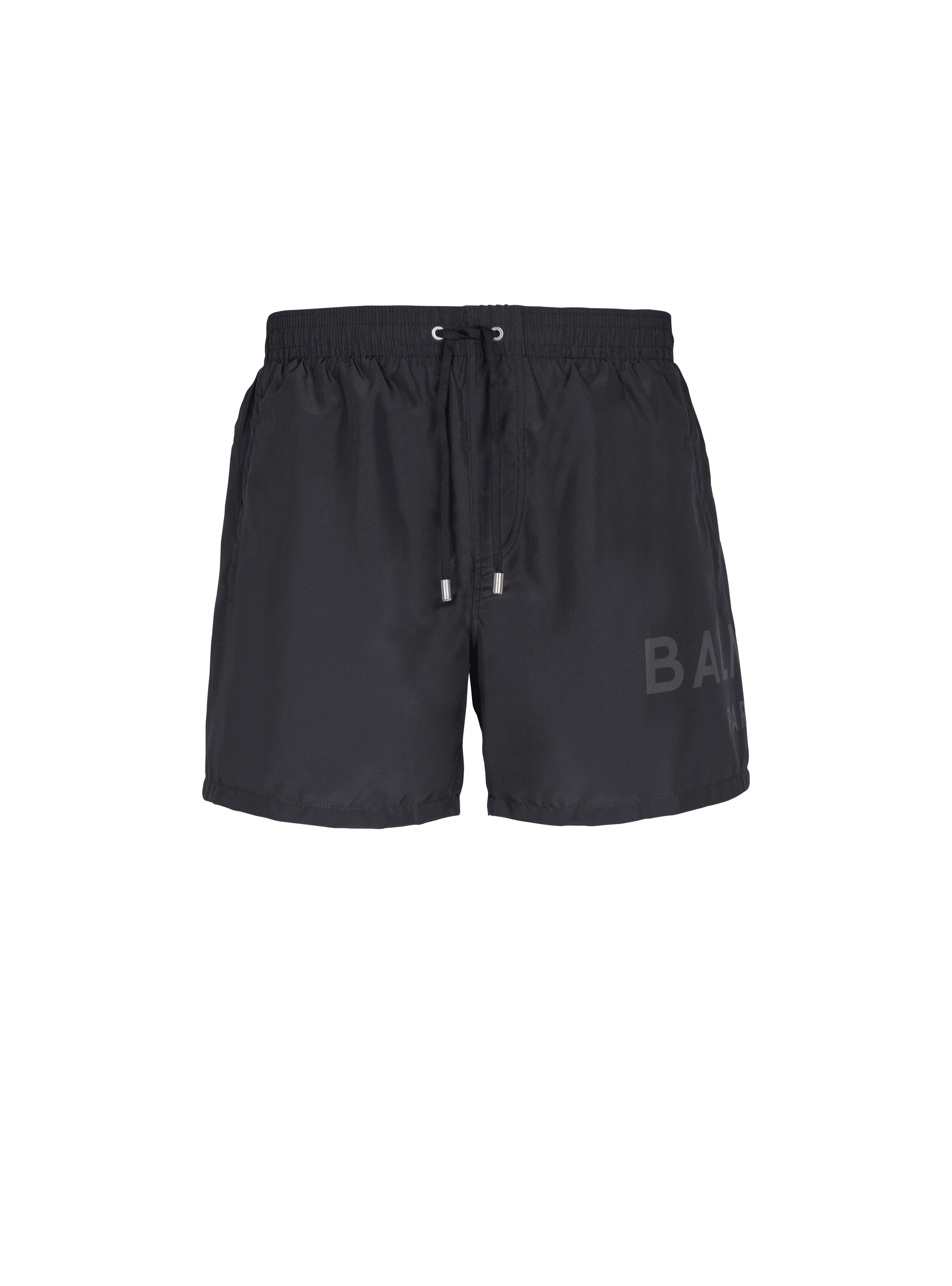 Printed Balmain Paris swim shorts