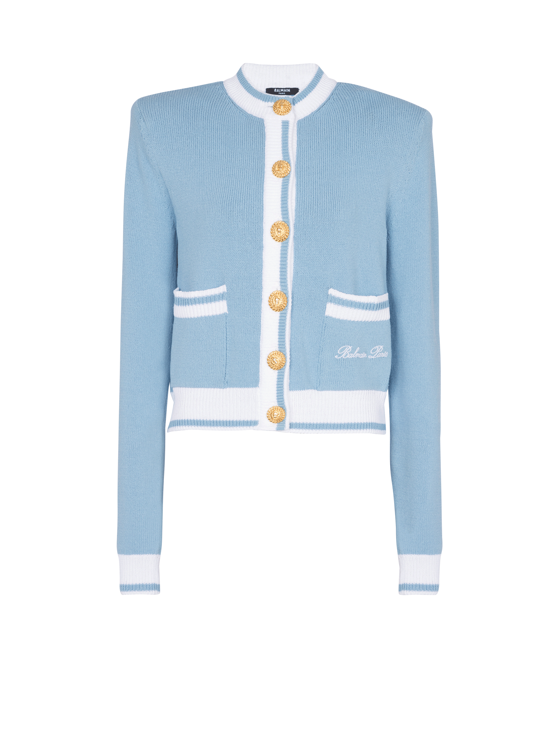 Balmain Signature knit cardigan