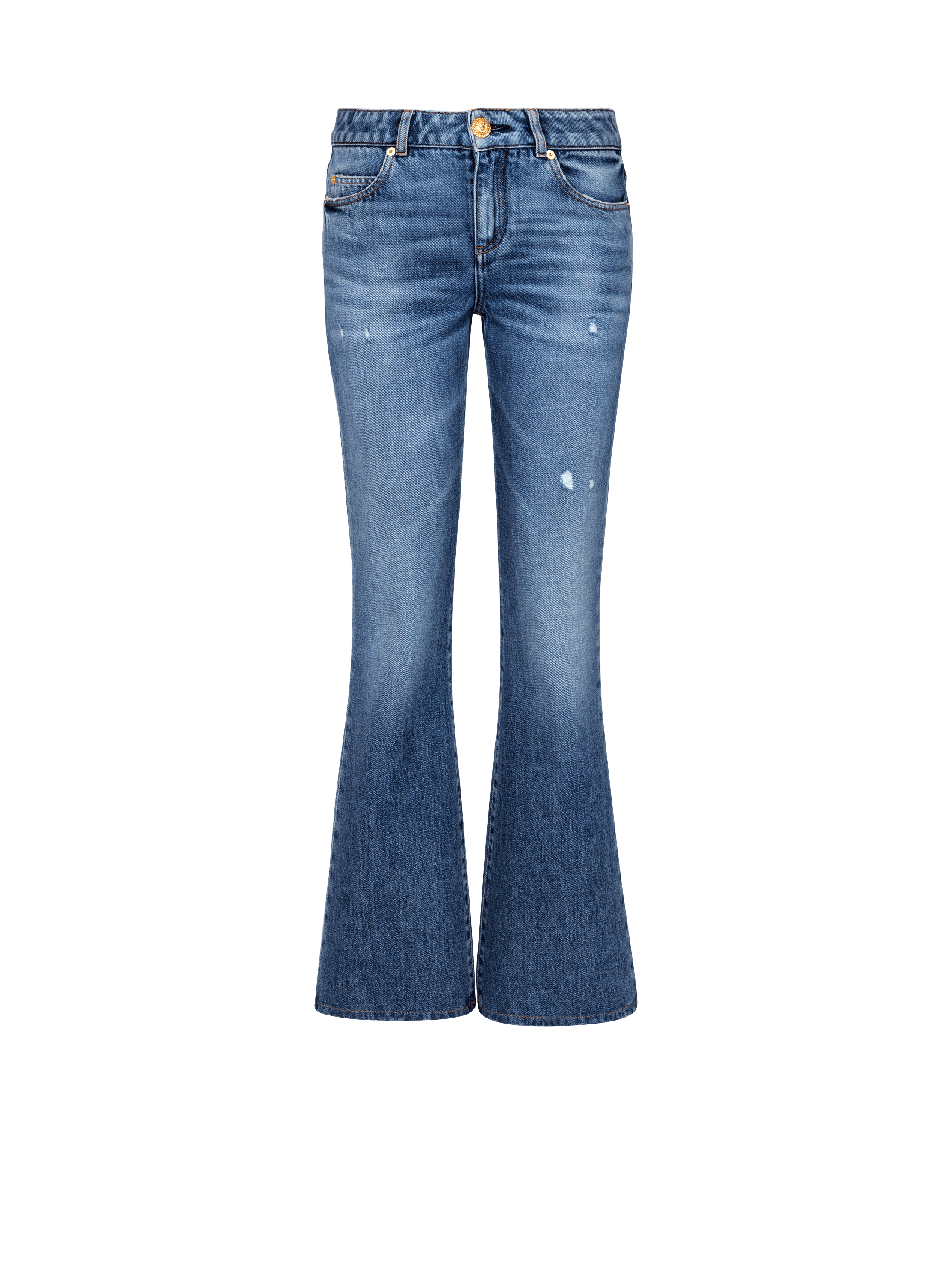 Flared denim jeans - Women | BALMAIN