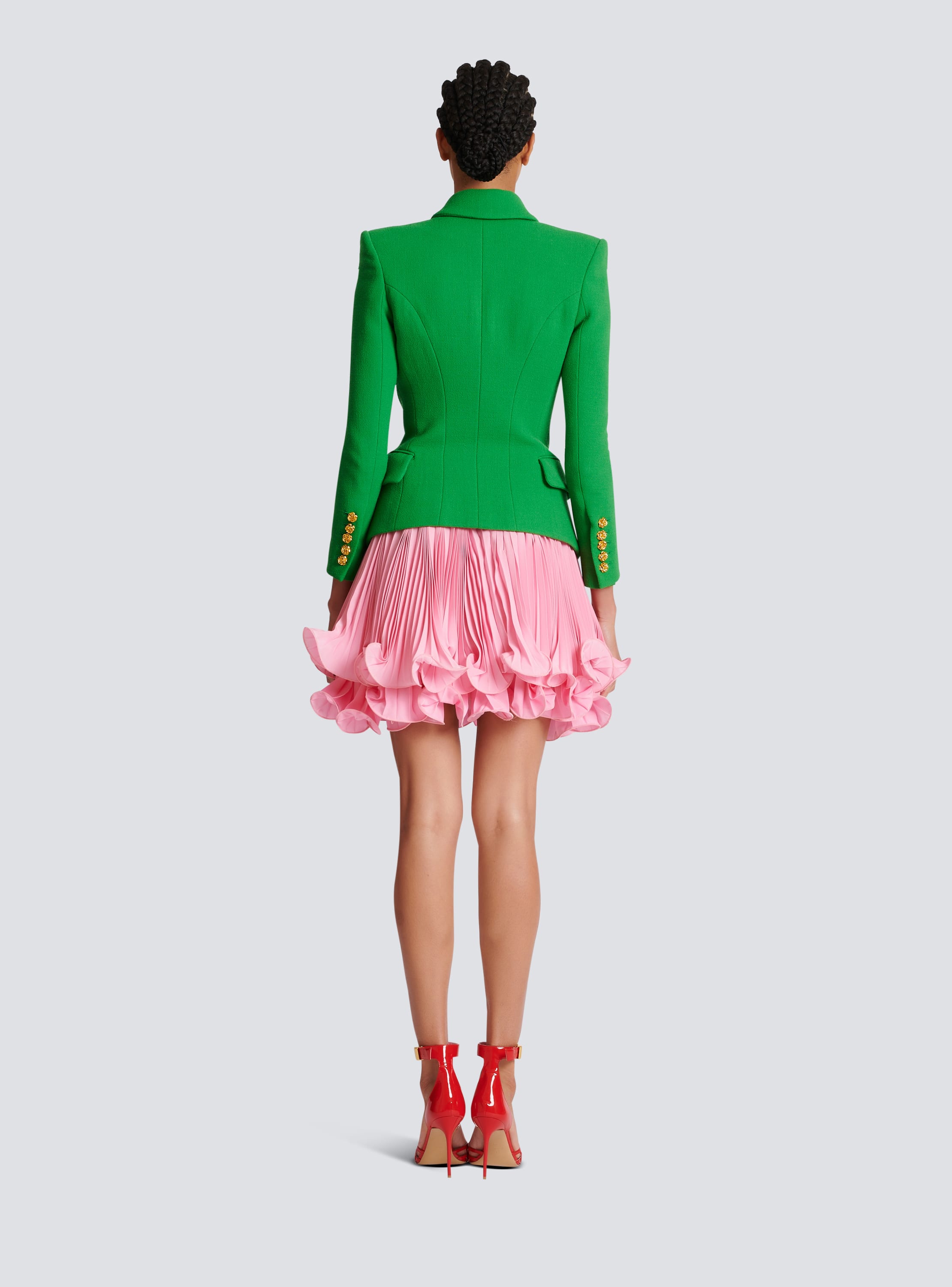 Double crepe suit jacket - Women | BALMAIN