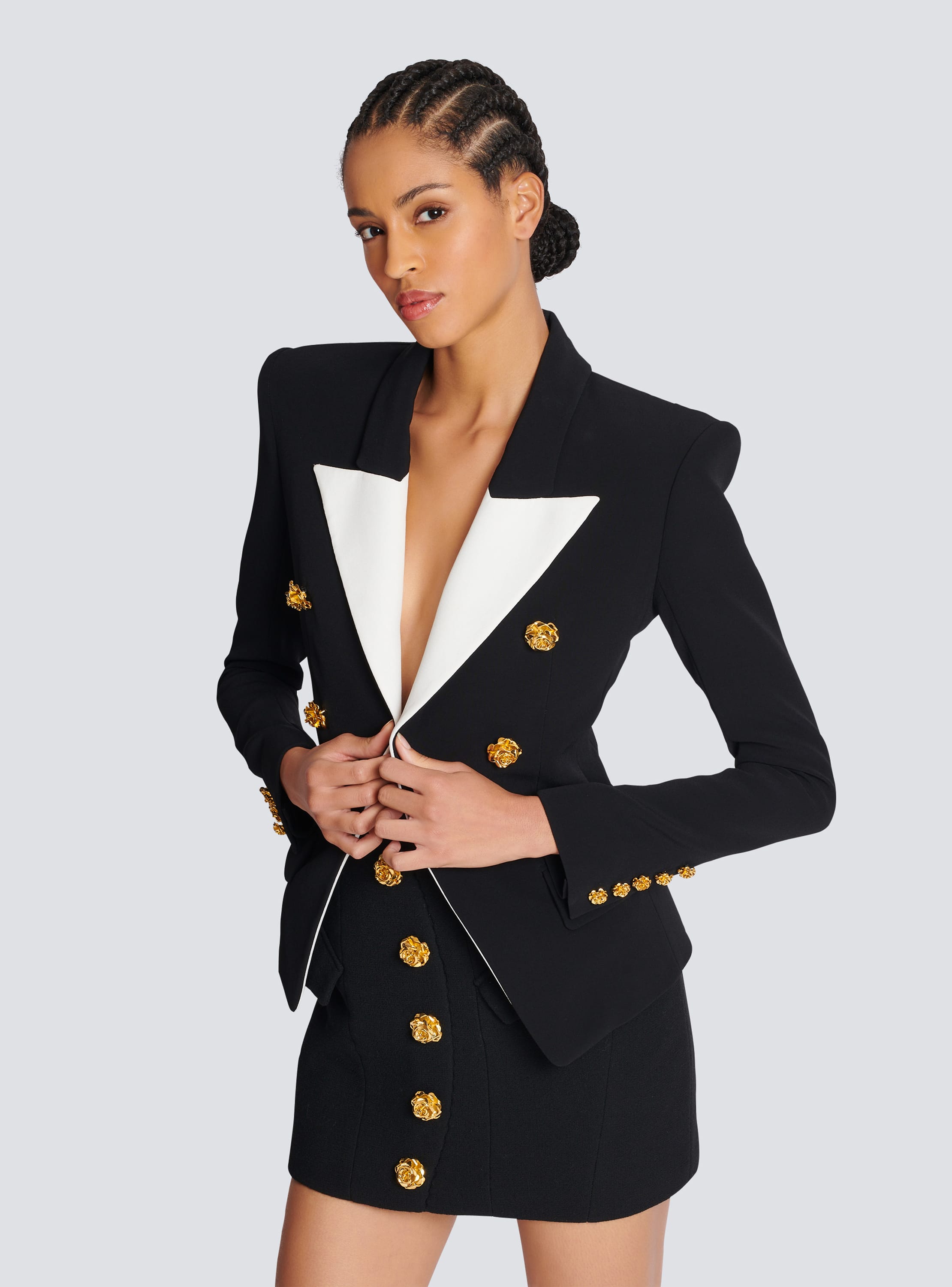 Blazer BALMAIN Woman color Black