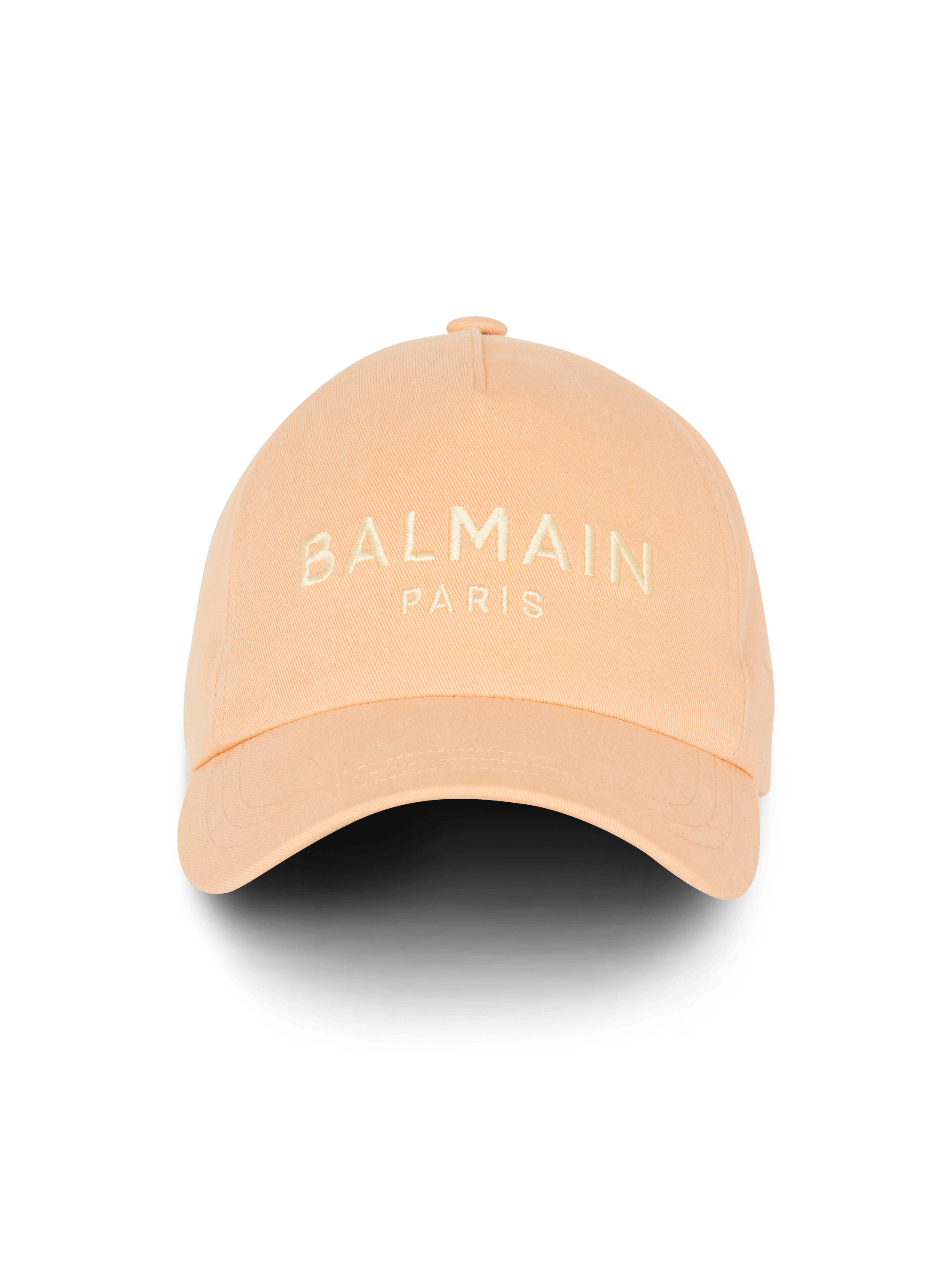 Gorra con bordado Balmain Paris