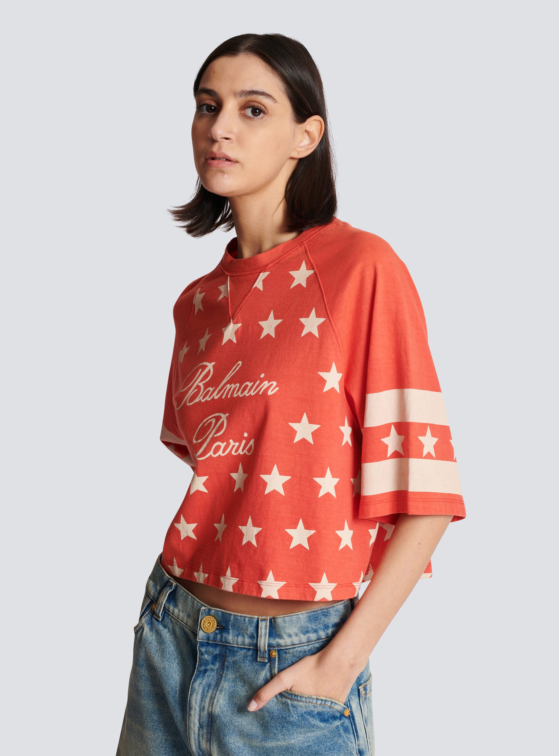 Balmain on sale star sweatshirt