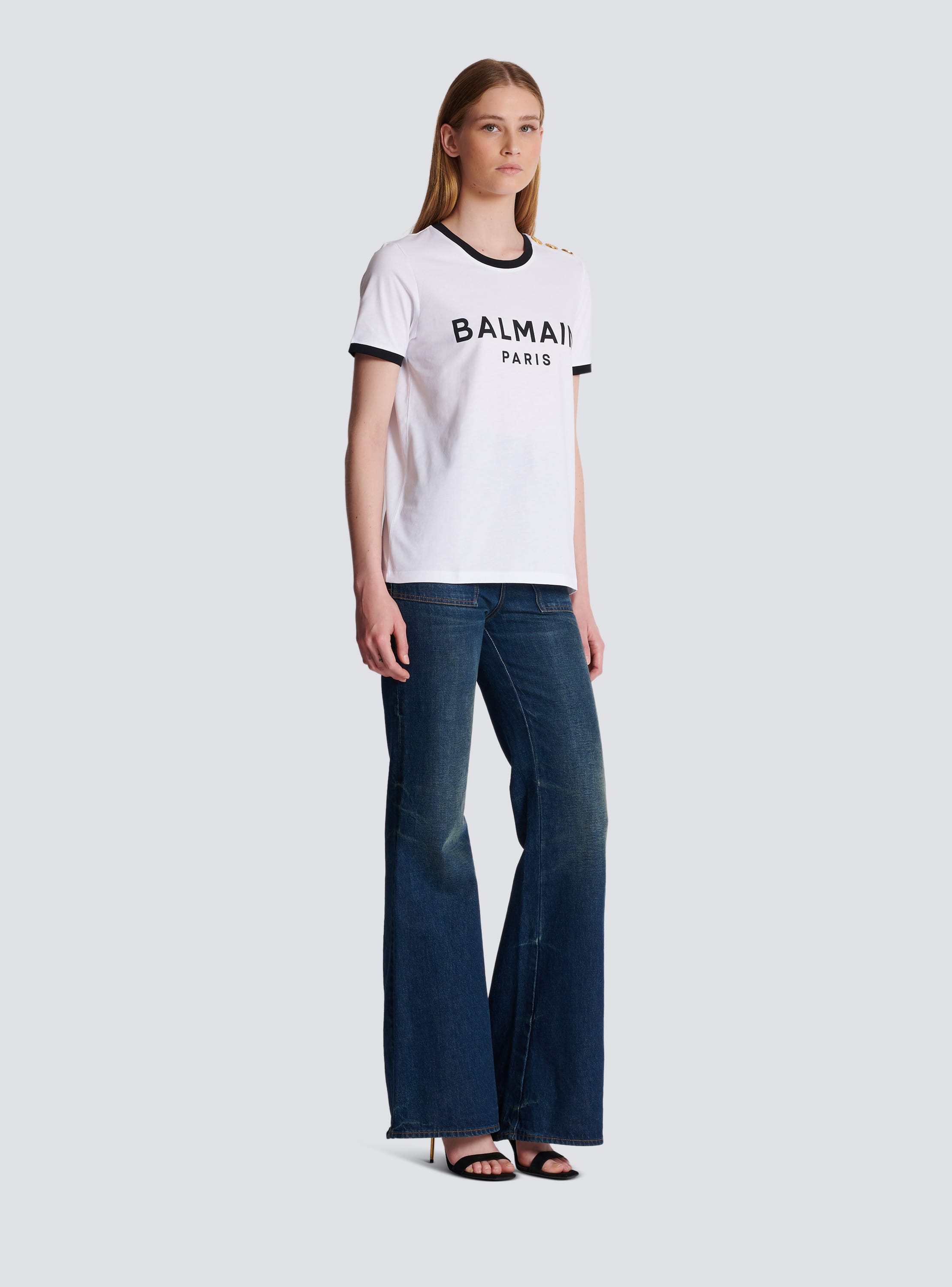 Balmain 3 pack t shirt hotsell