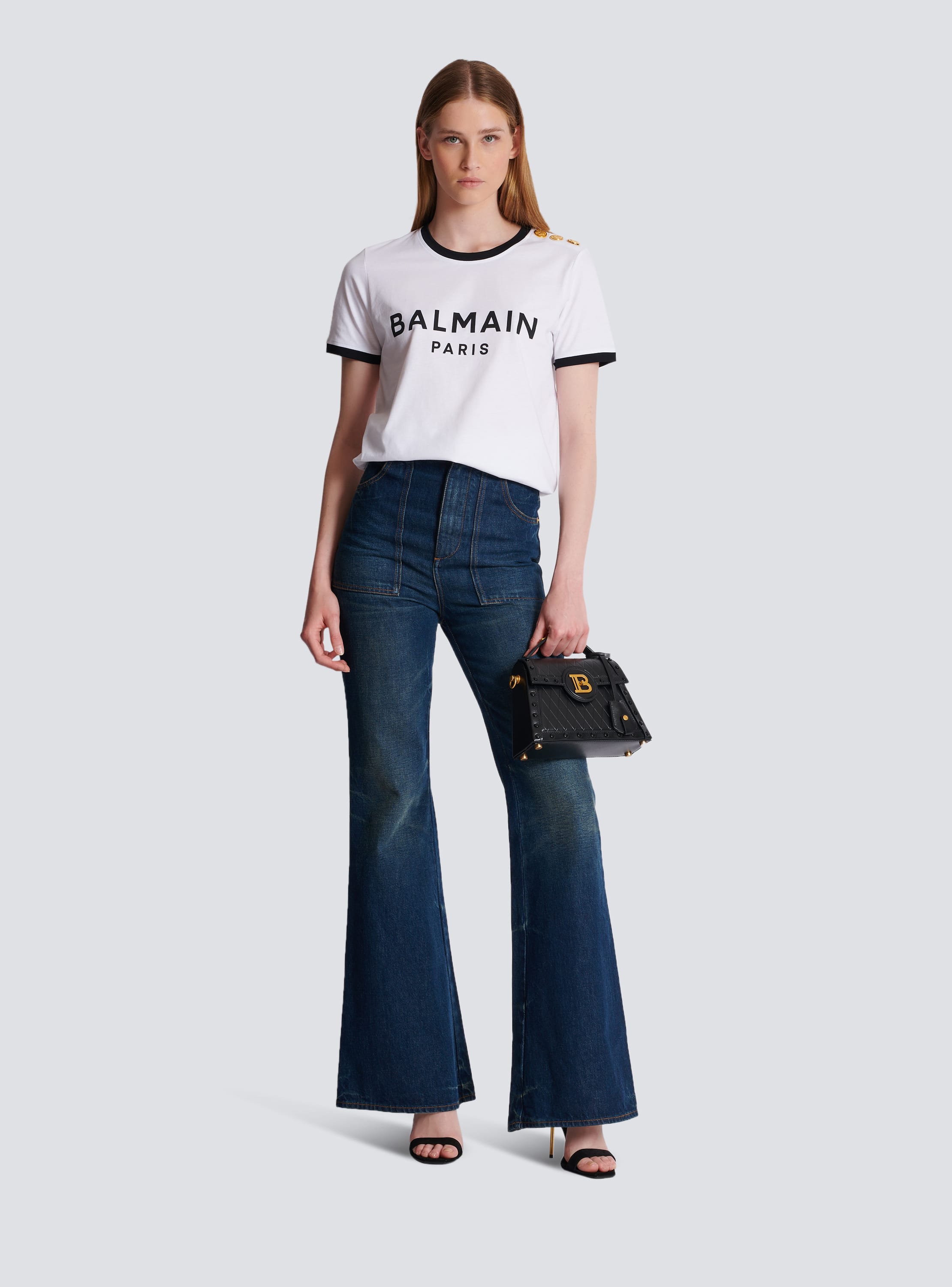 3ボタン Balmain Paris Tシャツ