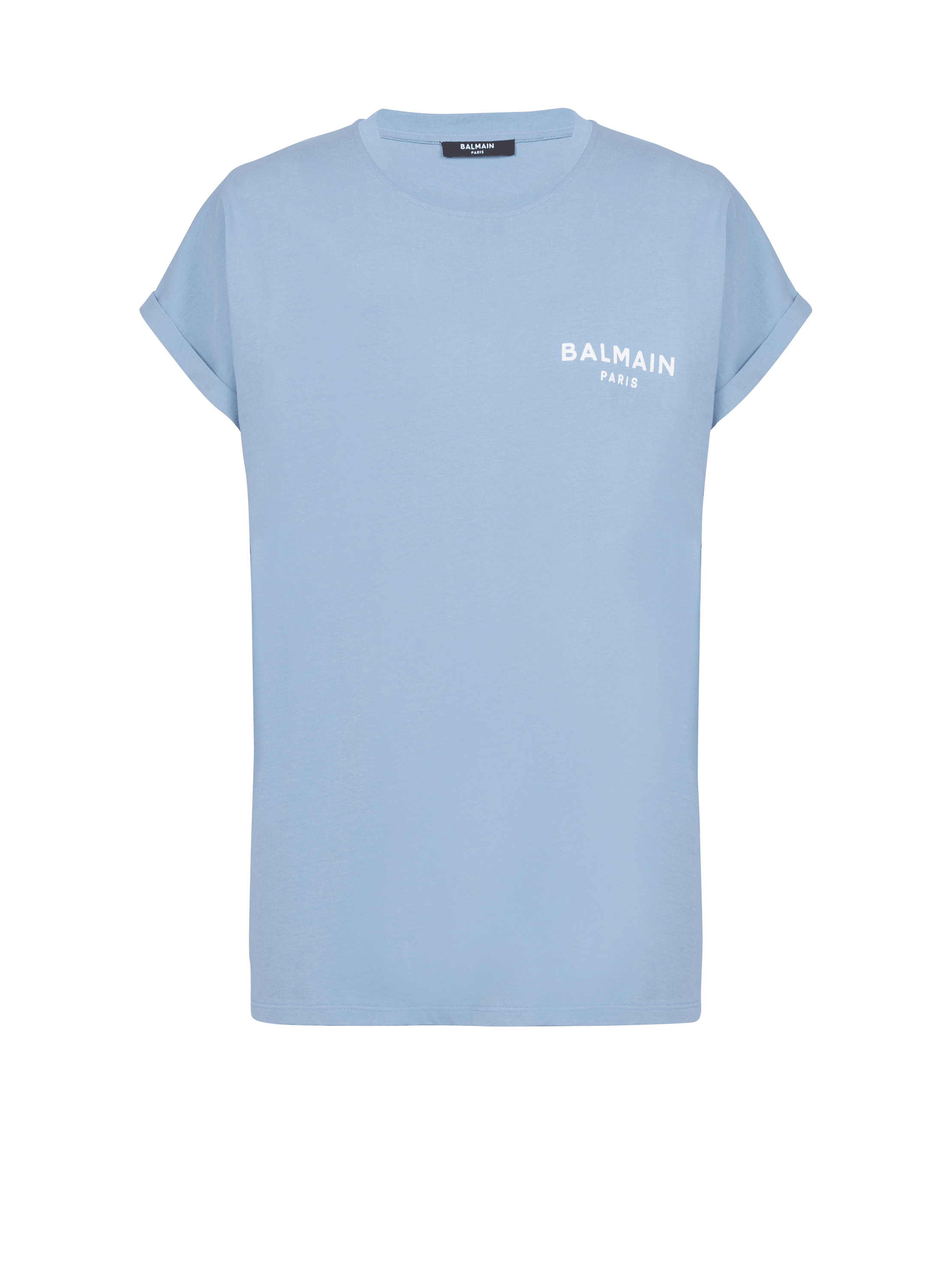 Balmain blue shirt hotsell