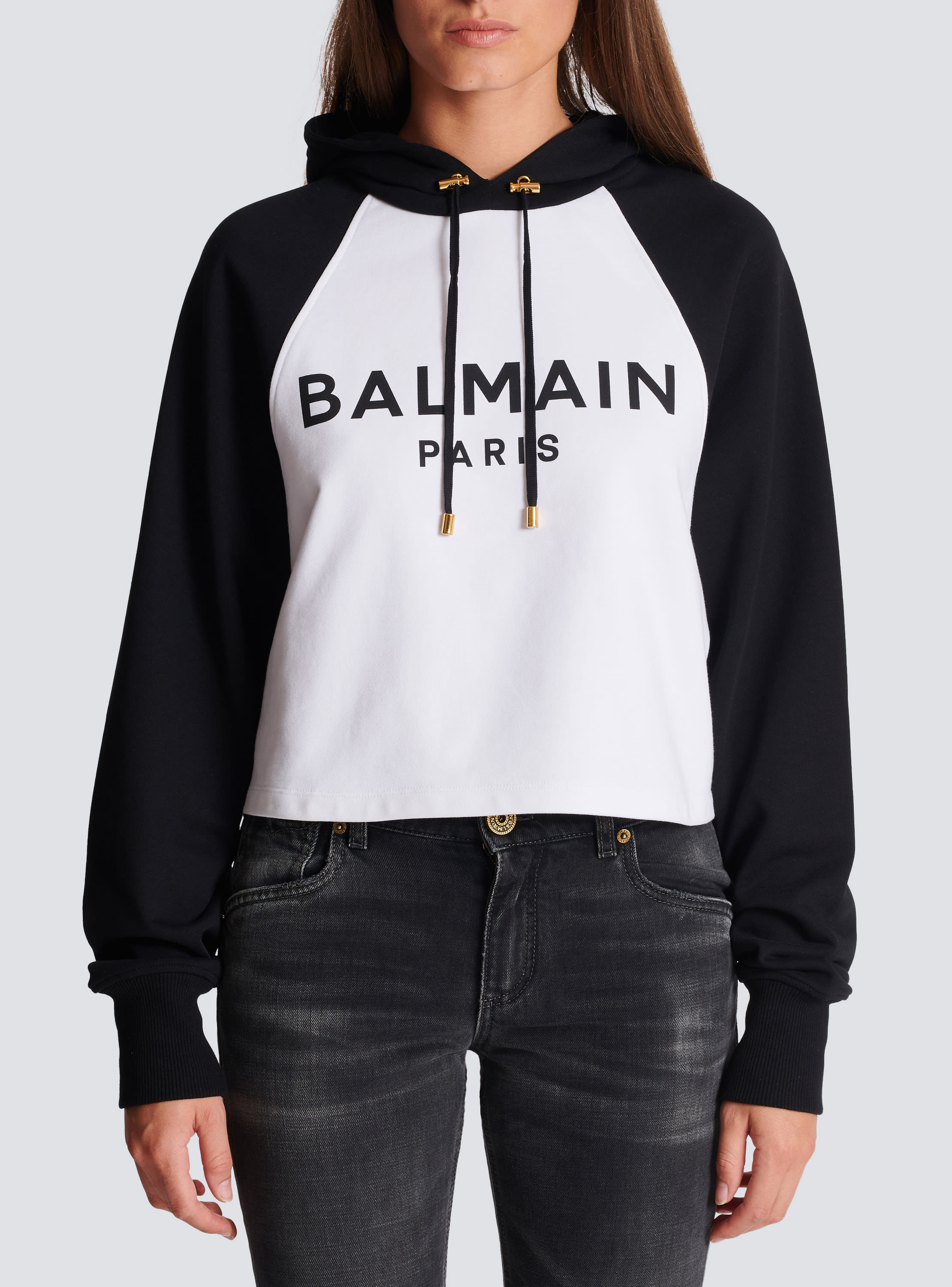 Balmain discount sweatshirt women's